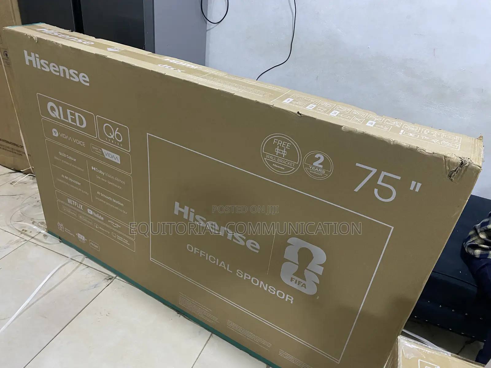 Hisense 75 Inch QLED Television for Living Room