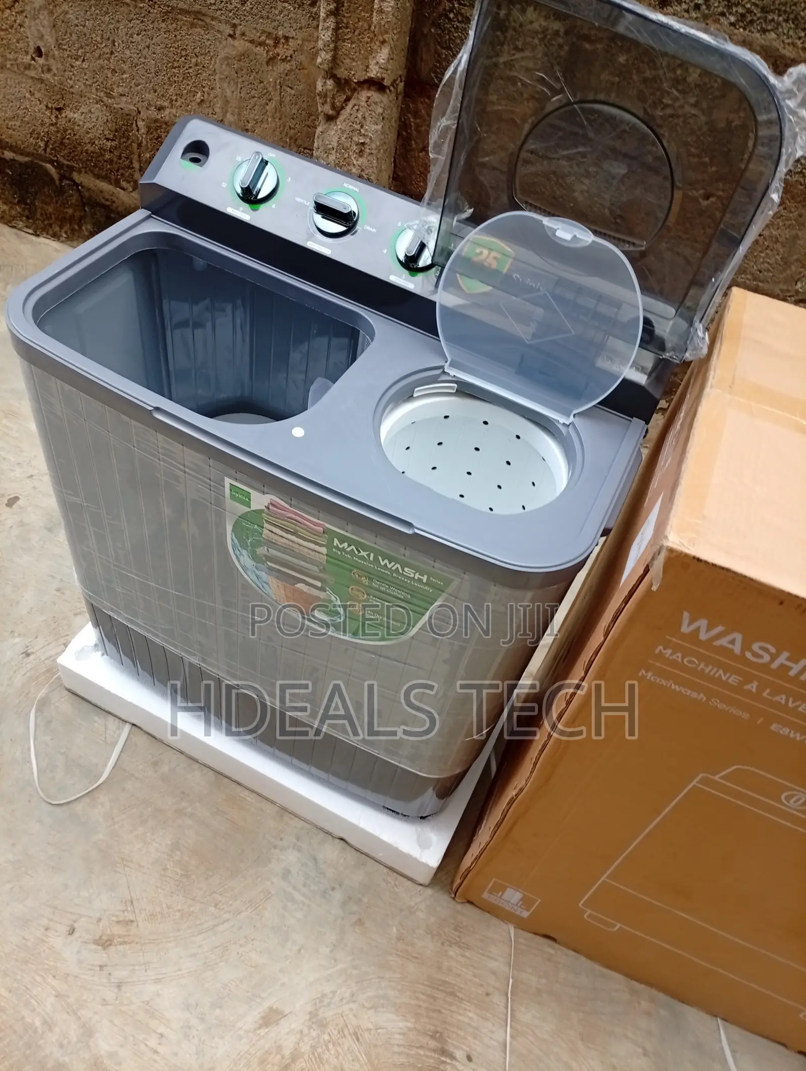 SYNIX Automatic Washing Machine 8KG – Ideal Capacity for Household