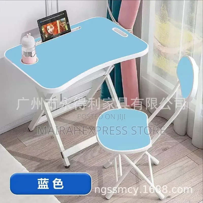 Foldable Multipurpose Reading Table and Chair Set