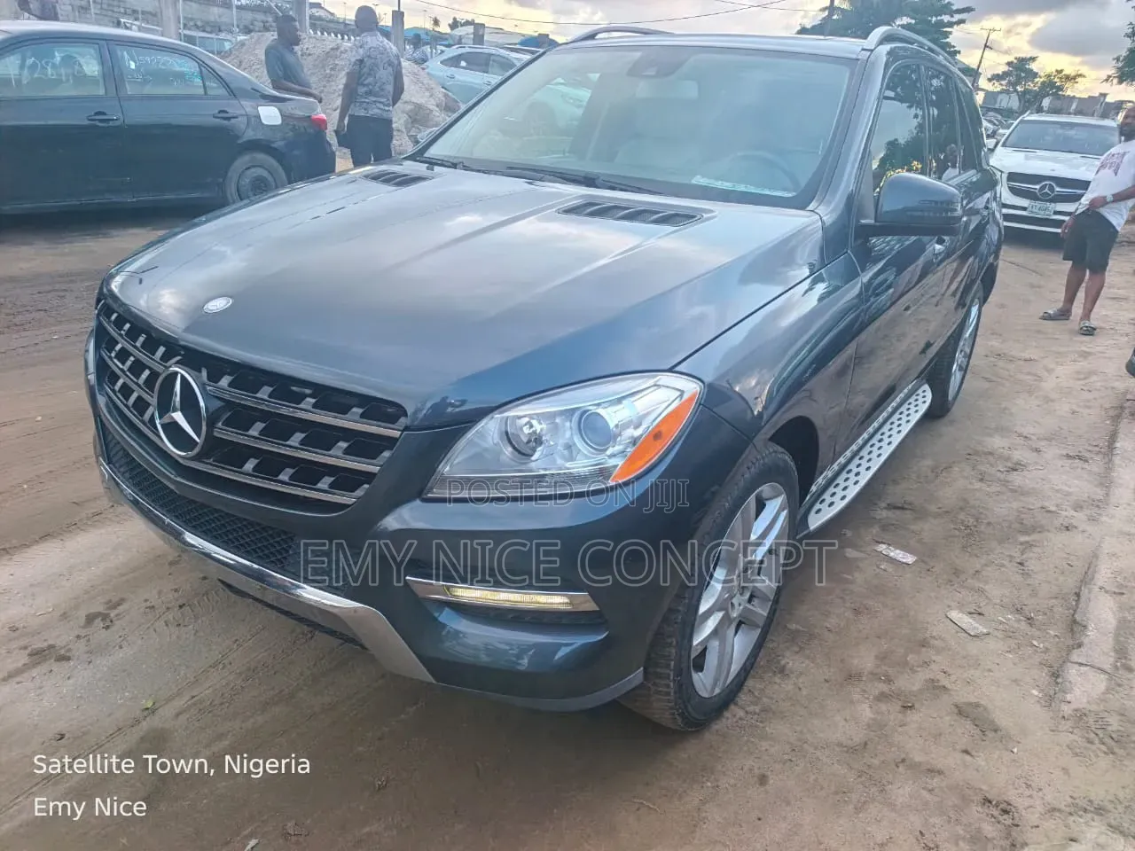 Mercedes-Benz M Class ML 350 4x2 2013 Gray