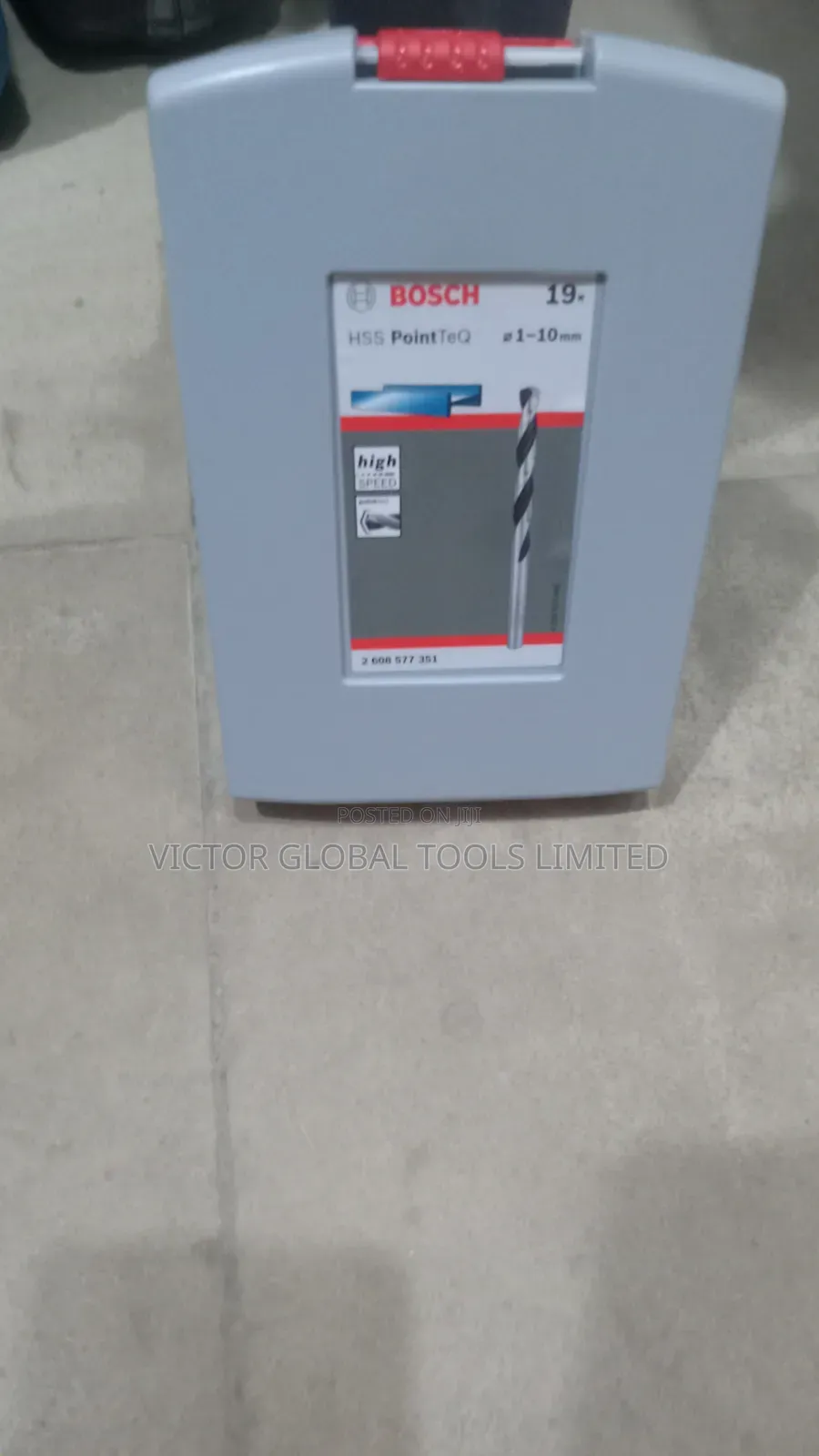 Bosch HSS PoinTeq Drill Bit Set 1-10mm