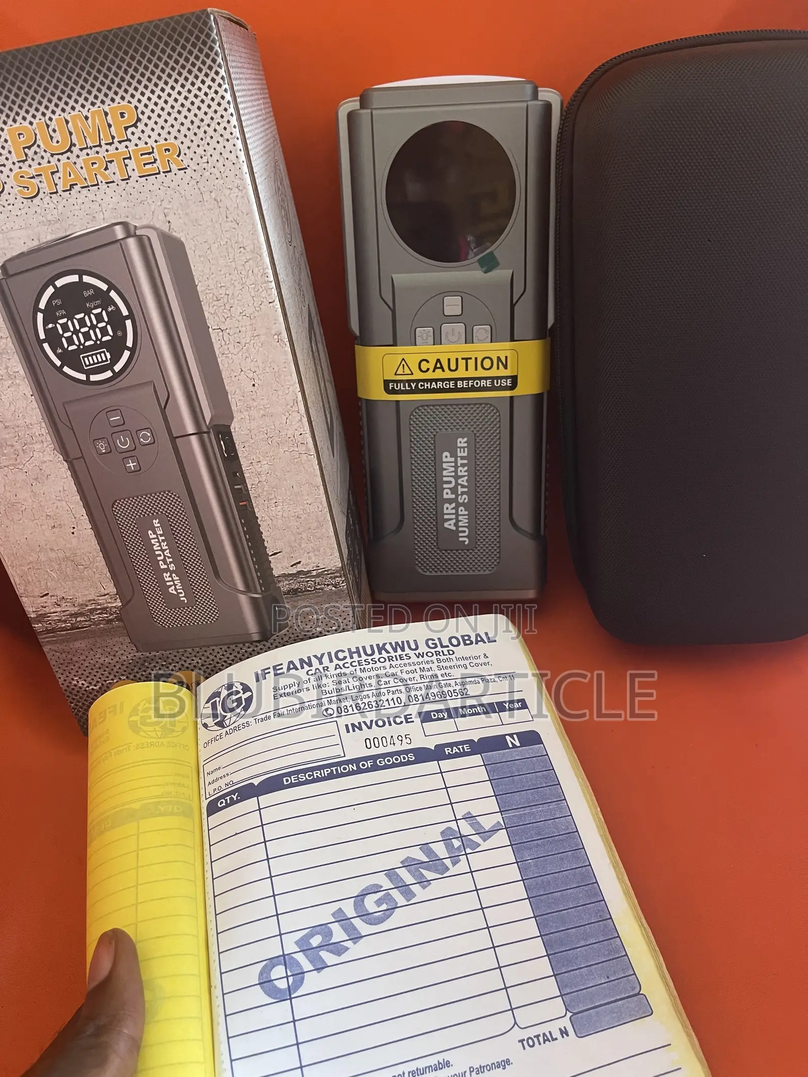 Air Pump Jump Starter