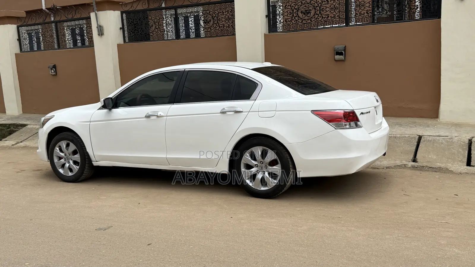 Honda Accord 2008 White