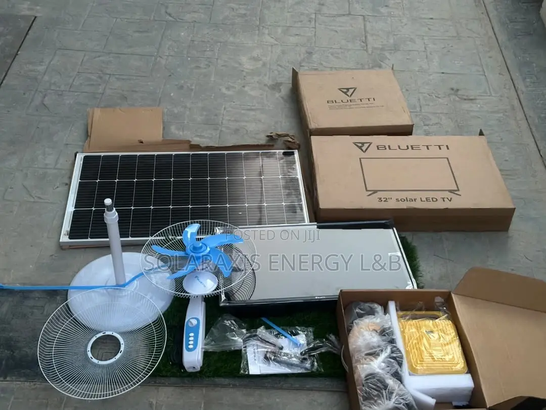 Bluetti P350+TV+Fan+Radio
