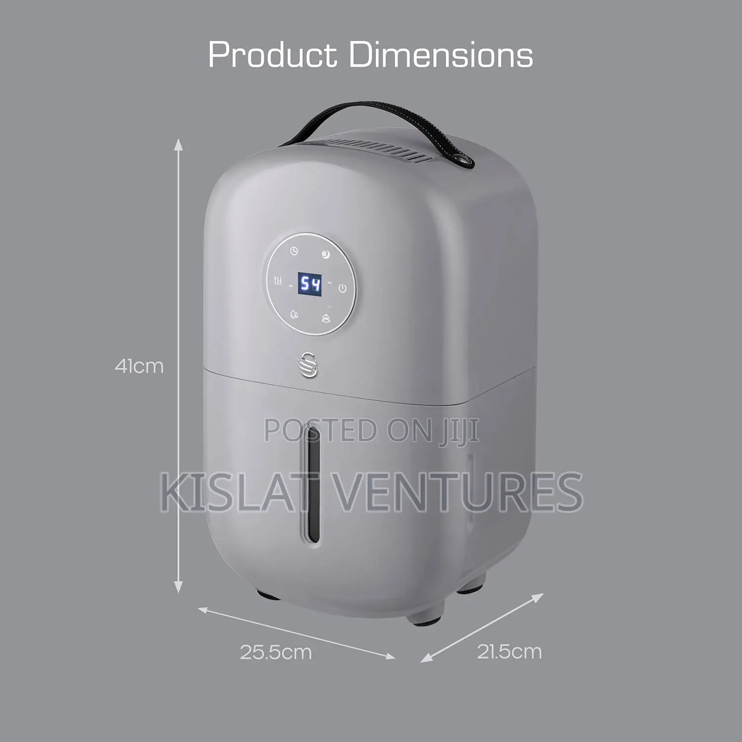 Swan Dehumidifier With Intelligent Humidity Sensor - 155W - 5L