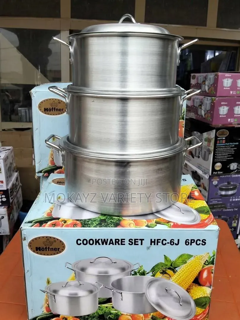 Hoffner Big Size Aluminum Pot 30,33,36cm••