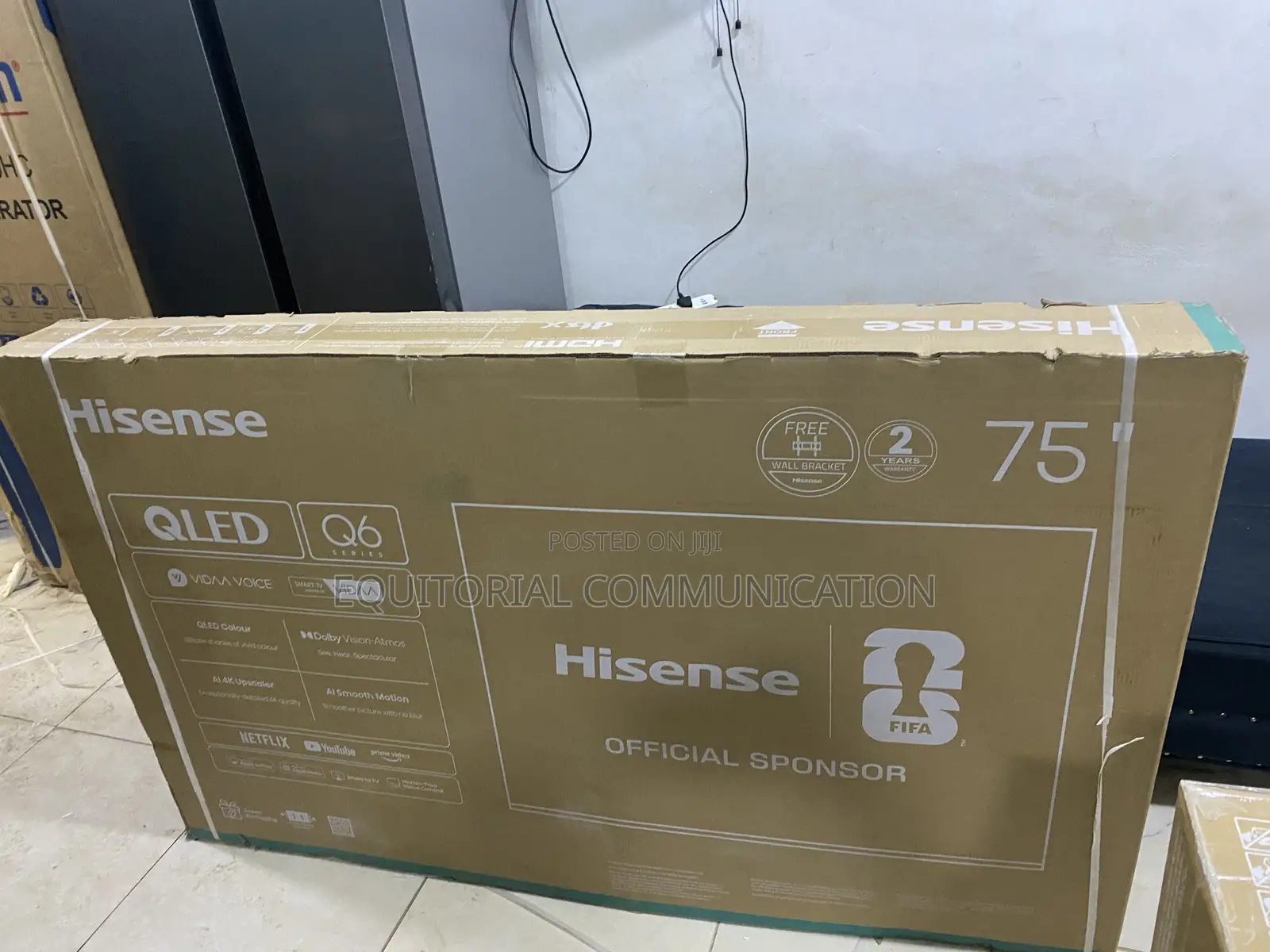 Hisense Q6 Series QLED TV 75 Inch Ultra HD