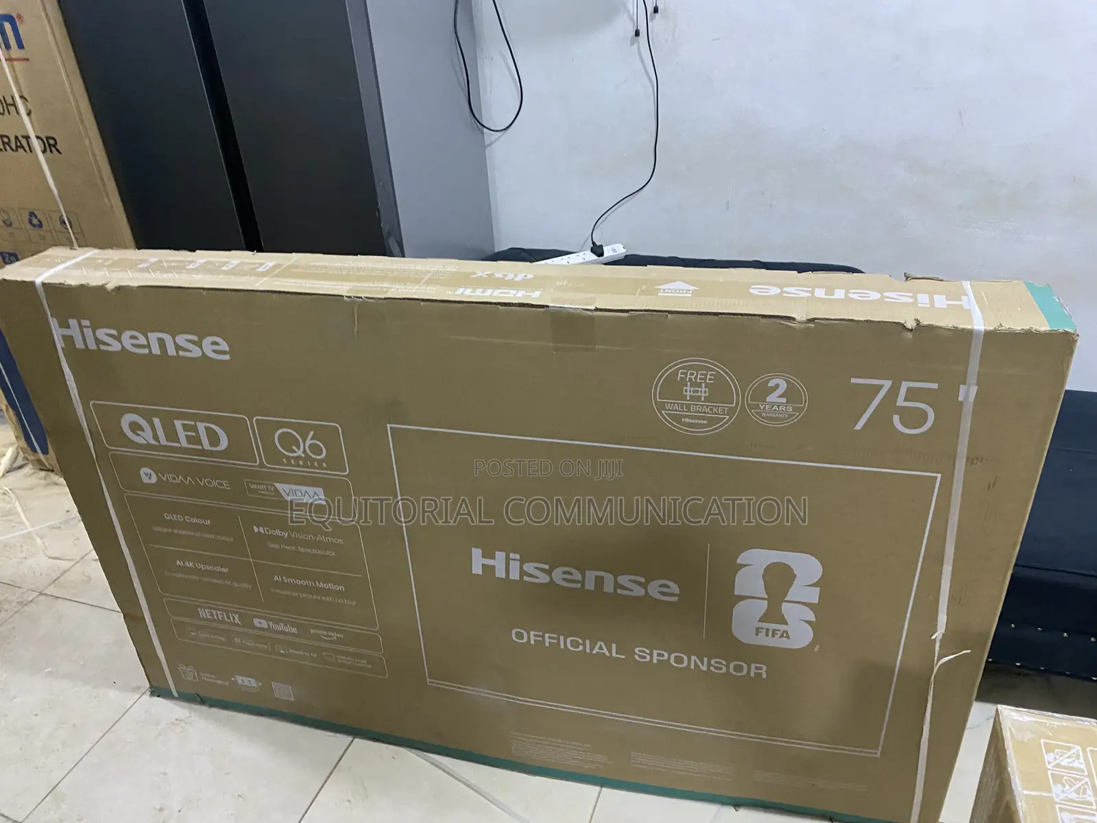 Hisense 75 Inch Smart QLED Television for Movie Lovers