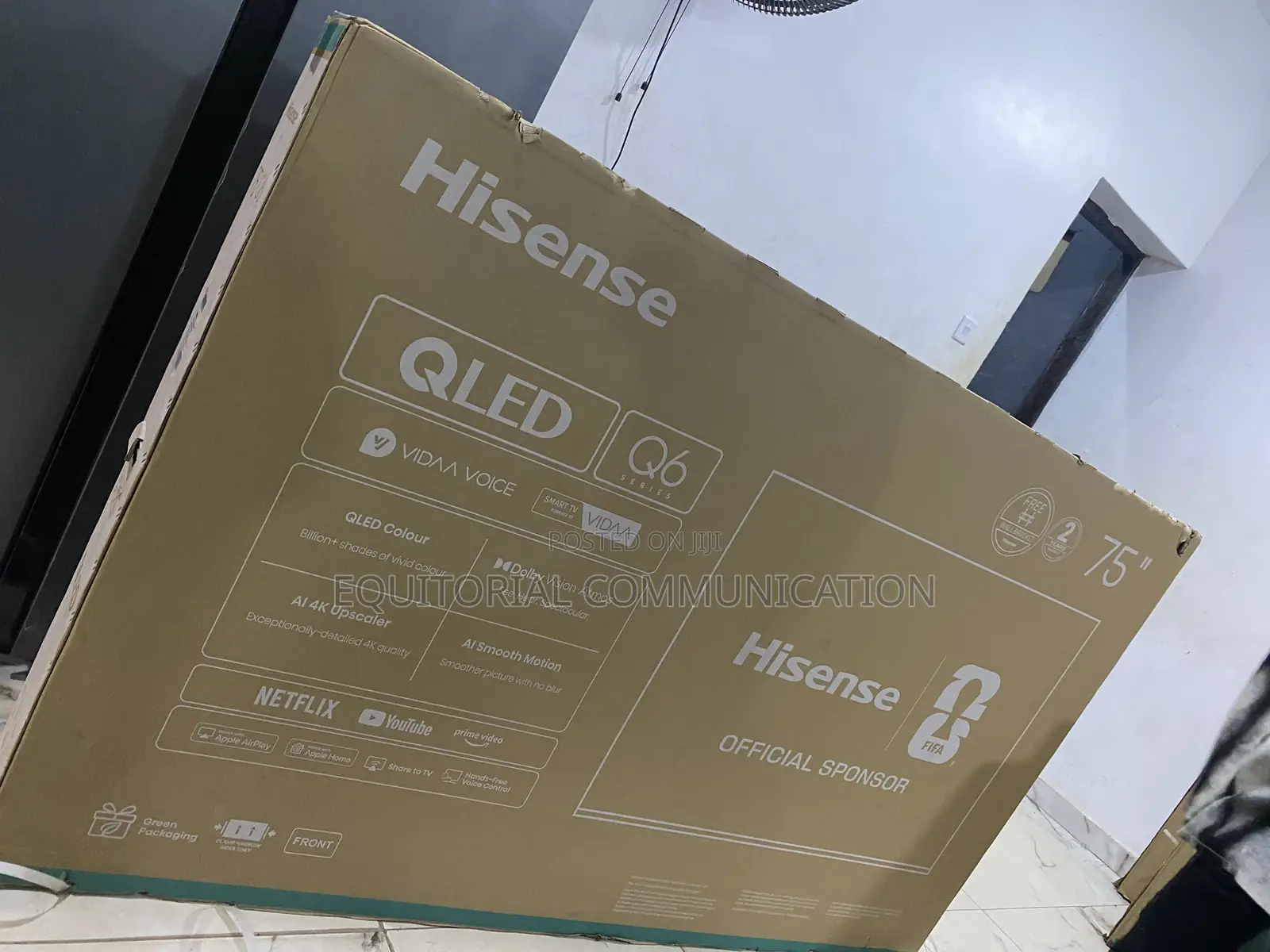 Hisense 75 Inch UHD Big Screen TV