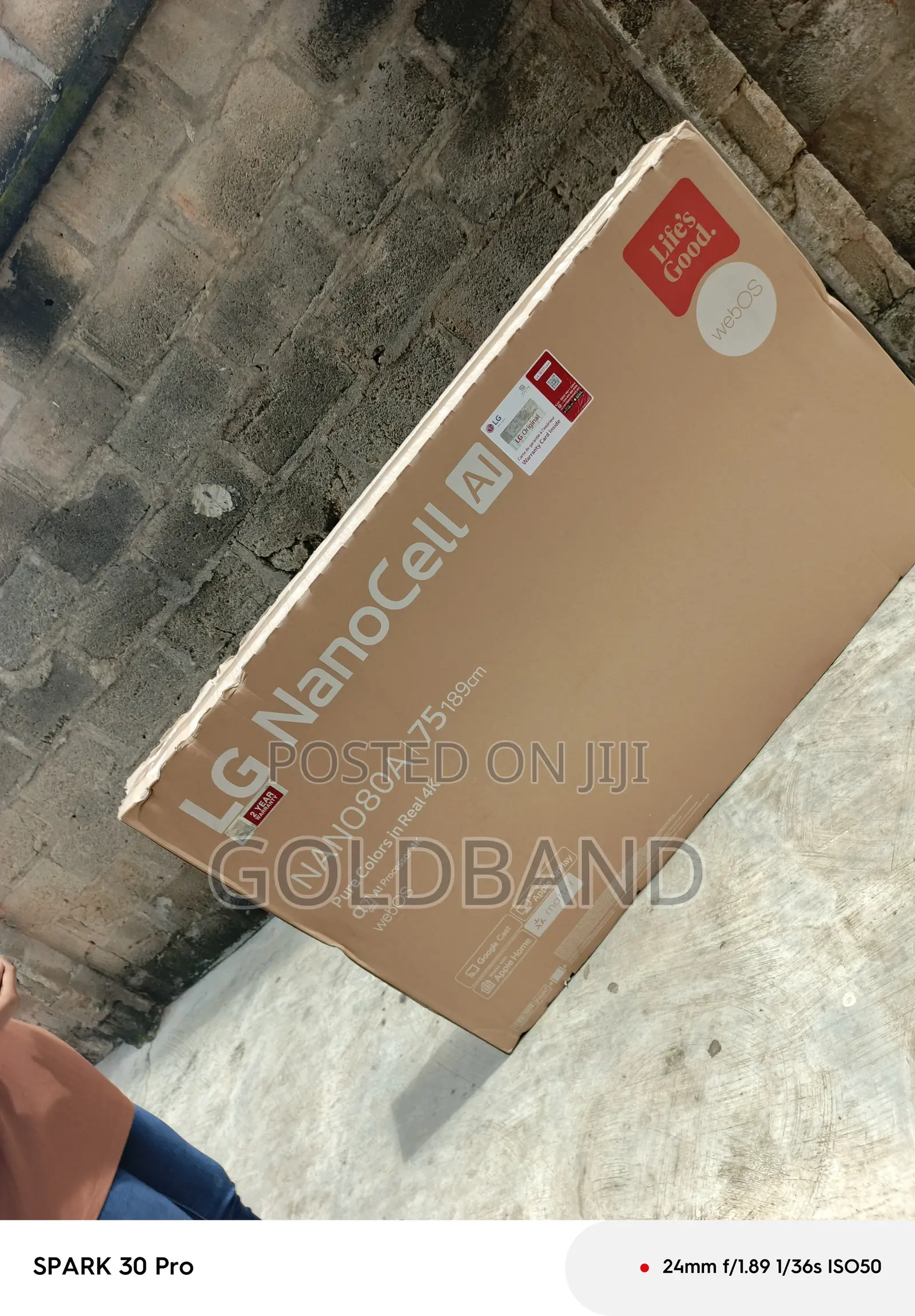 LG 75-Inch NANO80A Smart TV – Make Your Entertainment Larger