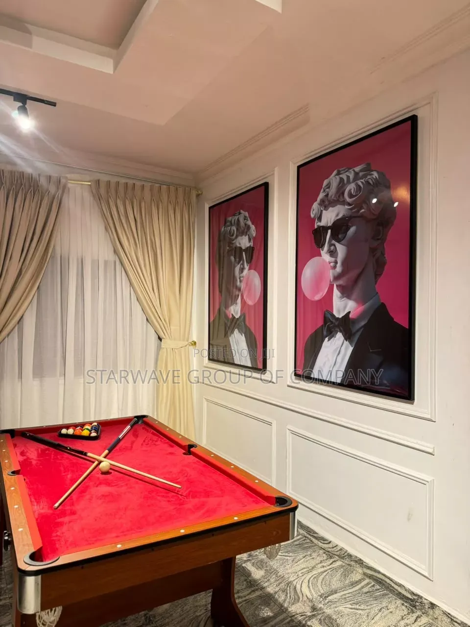 Cozy 2 Bedroom Apartment With Snooker and Ps5 at Jahi Abuja