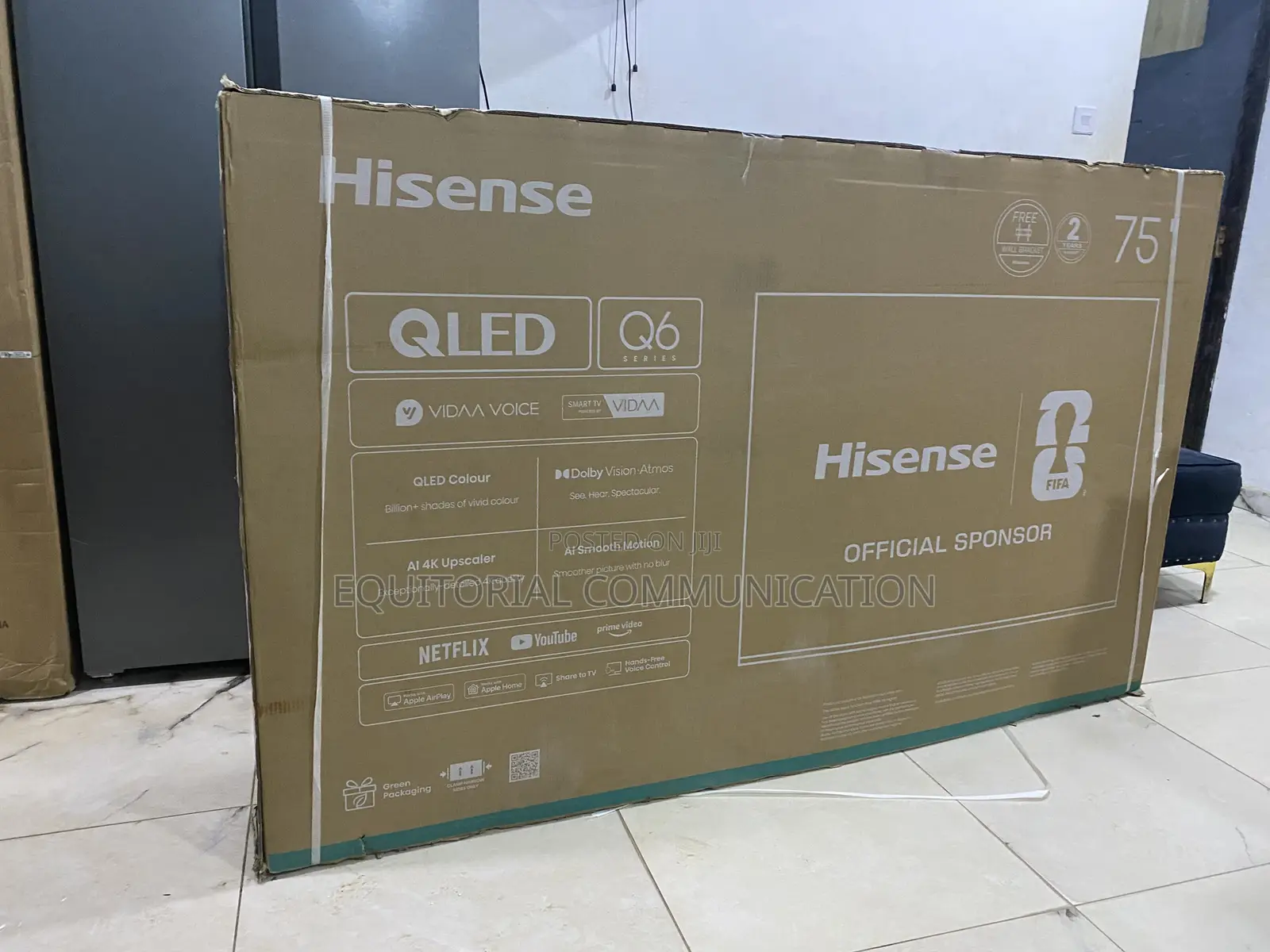 Hisense 75 Inch QLED Smart TV for Modern Homes