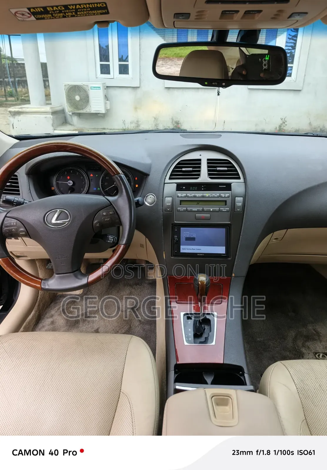 Lexus ES 350 2009 Black