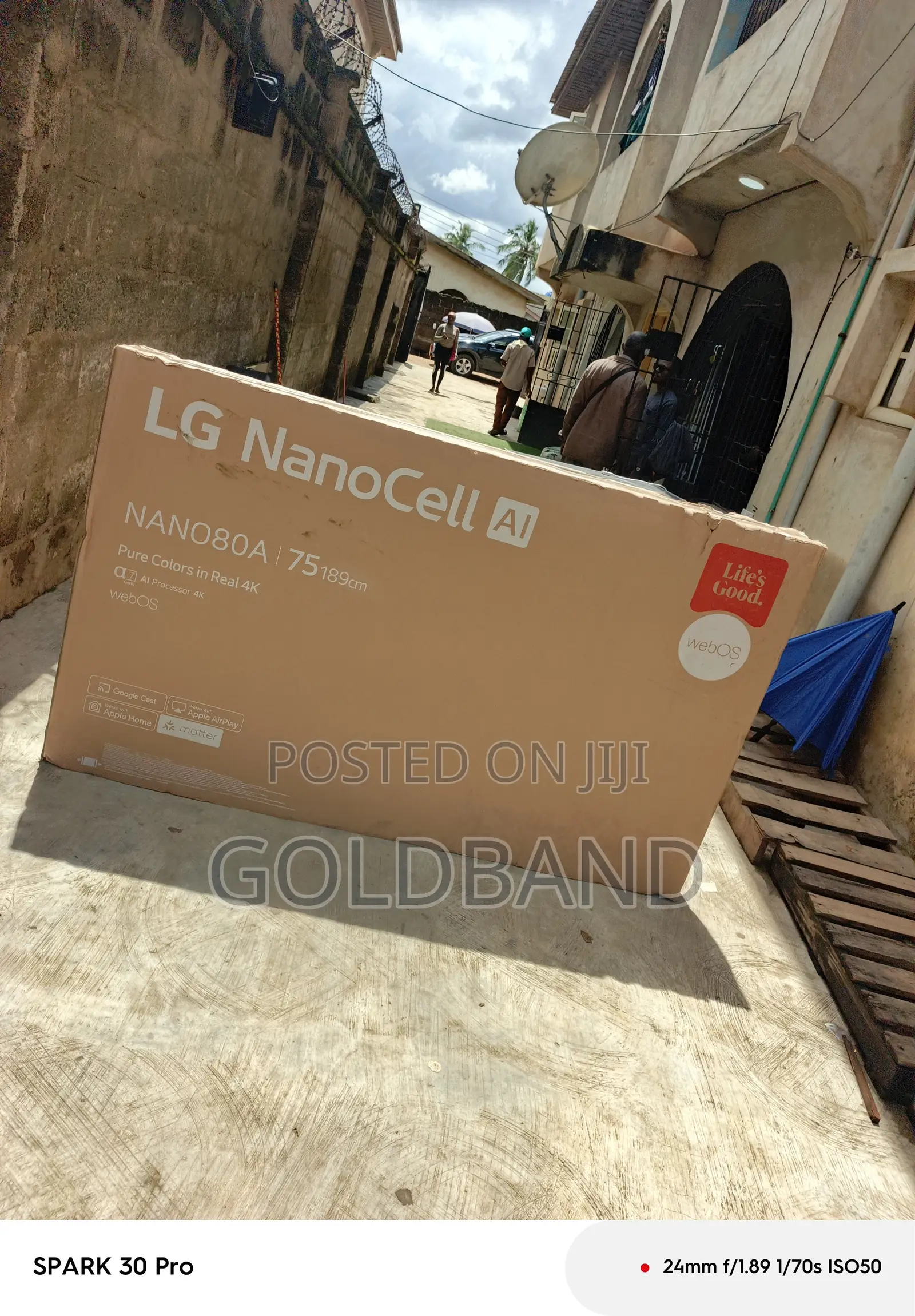 LG NANO80A 75′′ NanoCell TV – Immersive Entertainment Starts