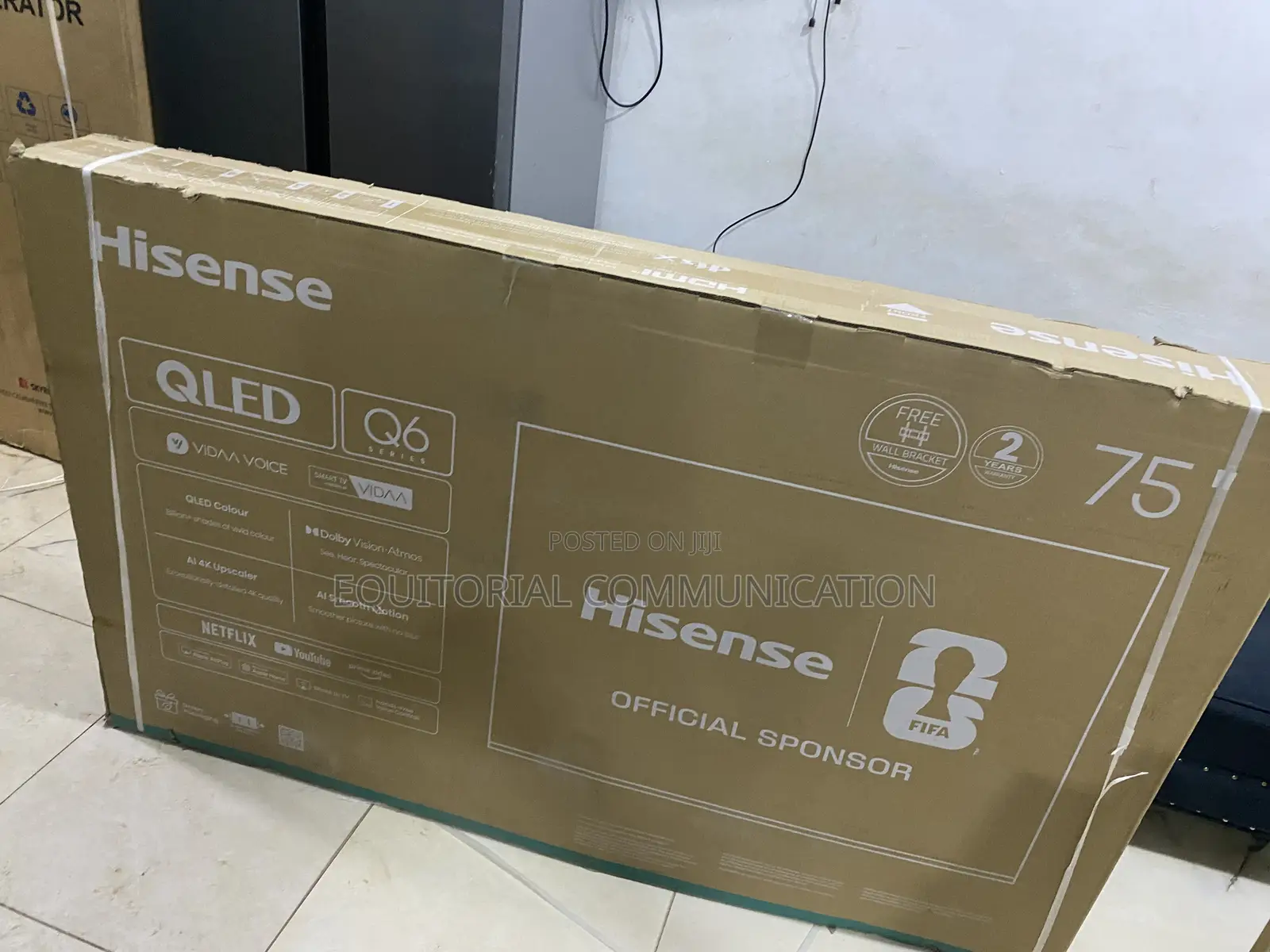 Hisense 75q60qavt 75inch Ultra Hd Big Screen TV