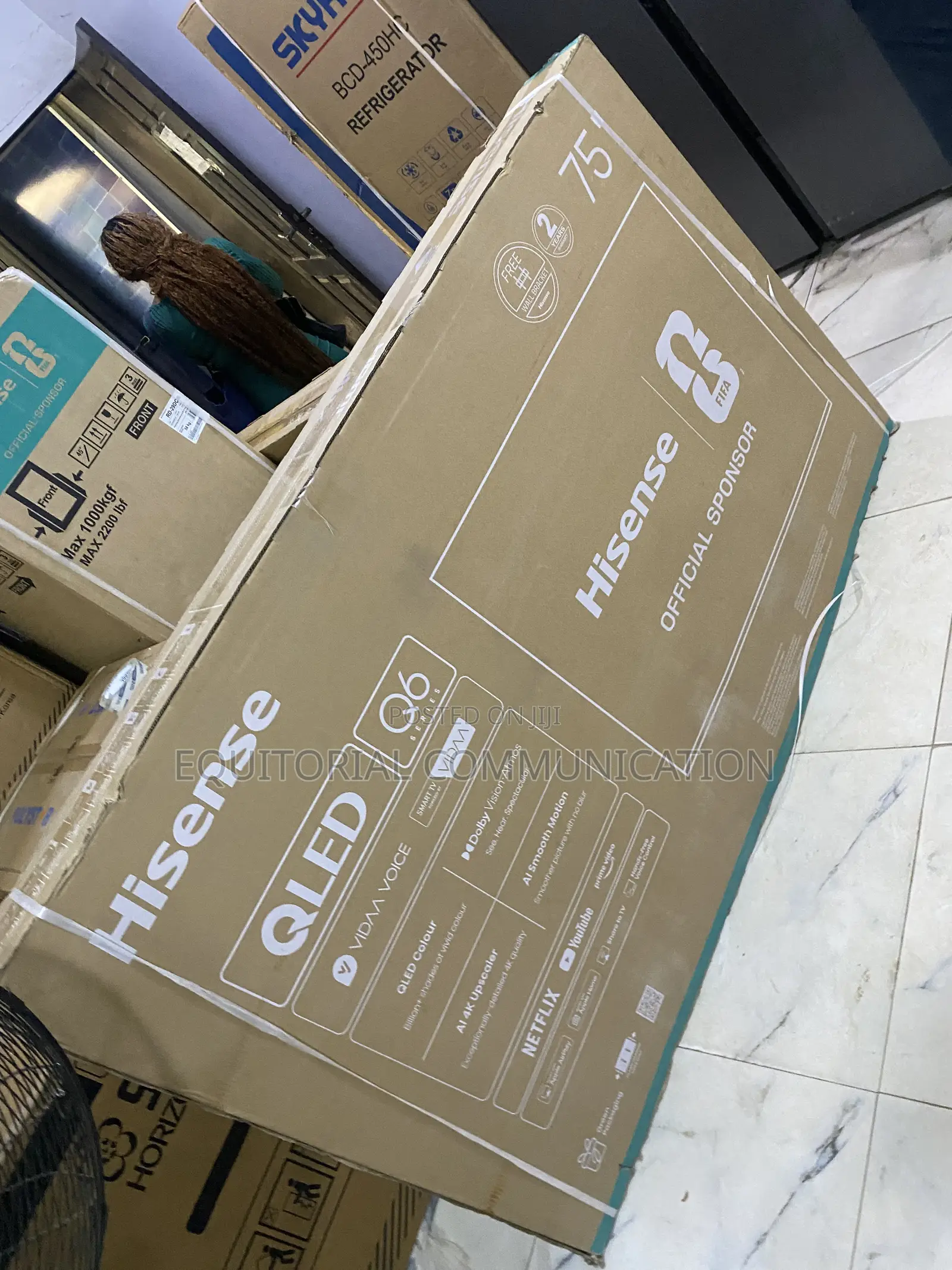 Hisense Q6 Series 75 Inch Quantum Dot Smart TV