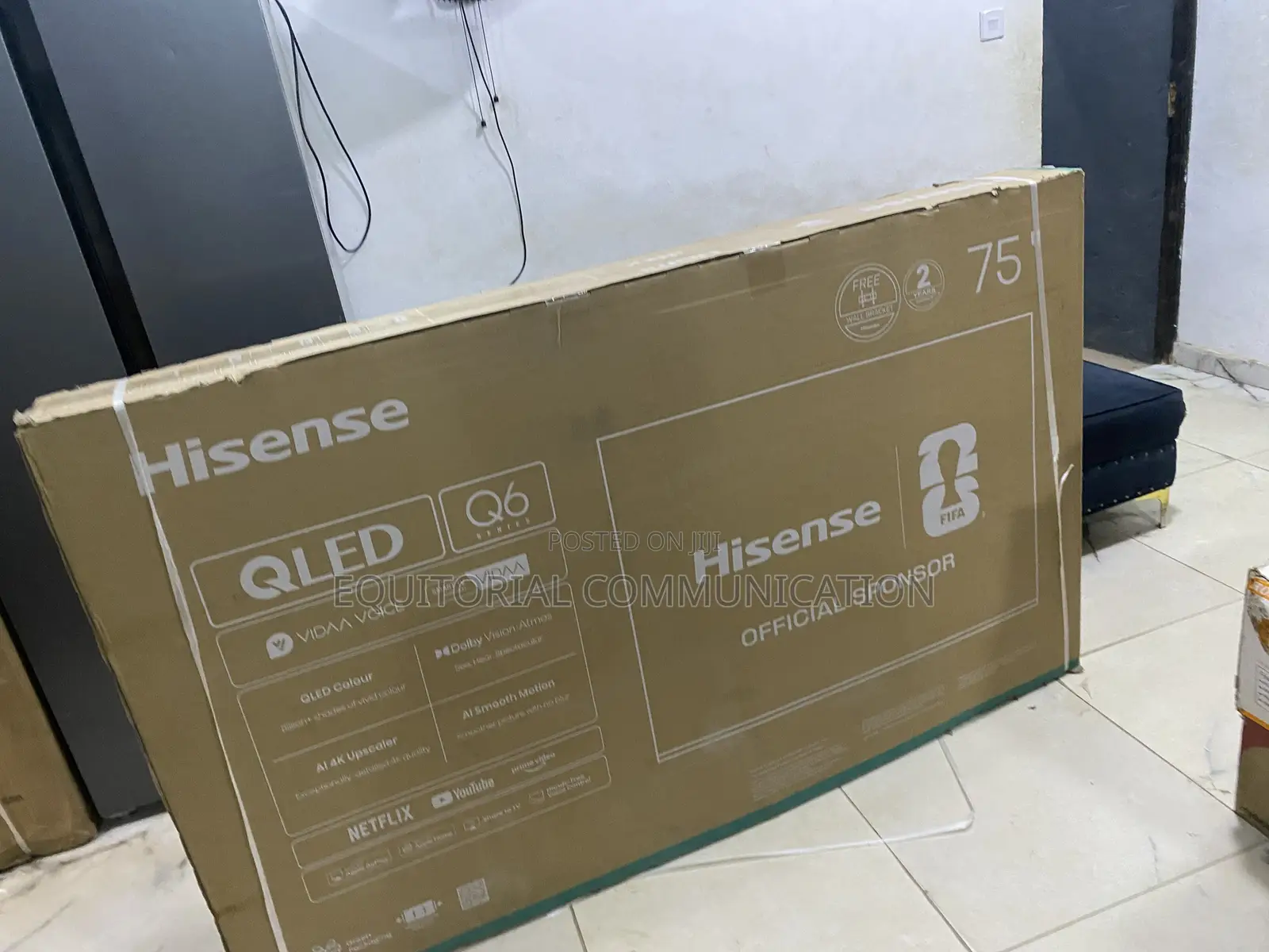 Hisense 75 Inch Premium Smart QLED Televisio