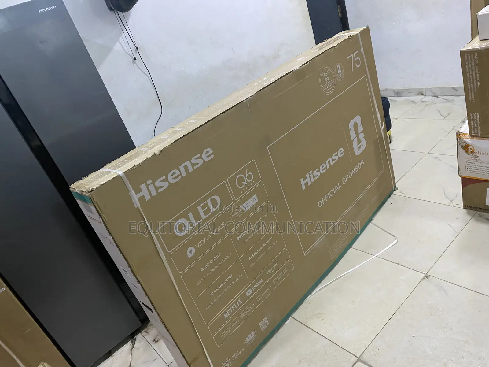 Hisense 75 Inch Ultra HD TV for Sports and Movies
