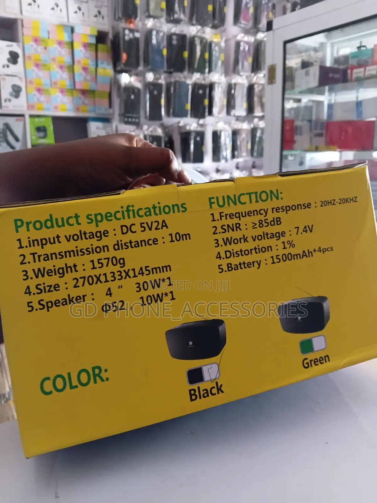 BoomBest LN-1116Plus Portable Wireless Speaker With Phone Holder