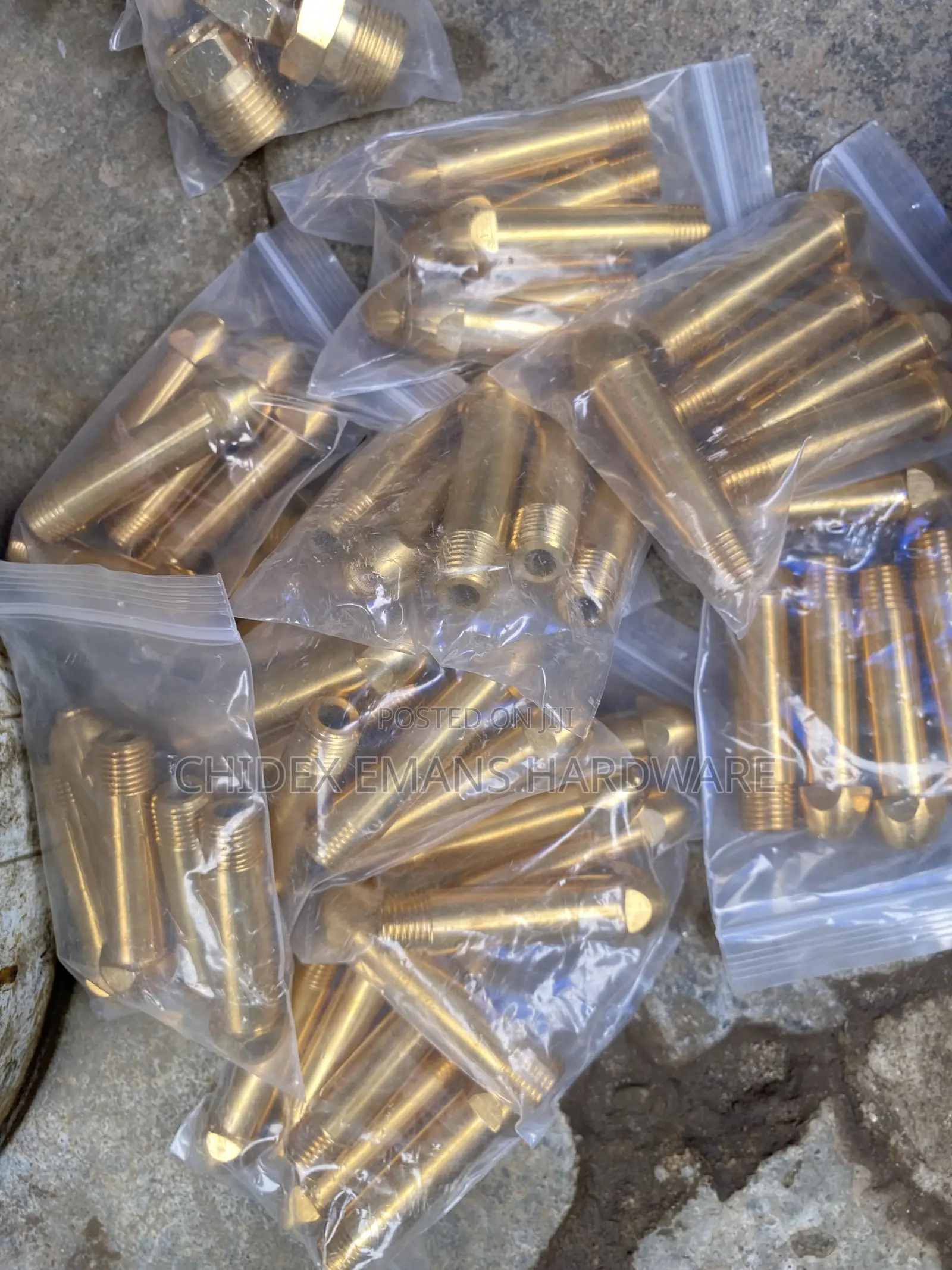Brass Fitting Set Used for Gas Tank and Pressure Regulators