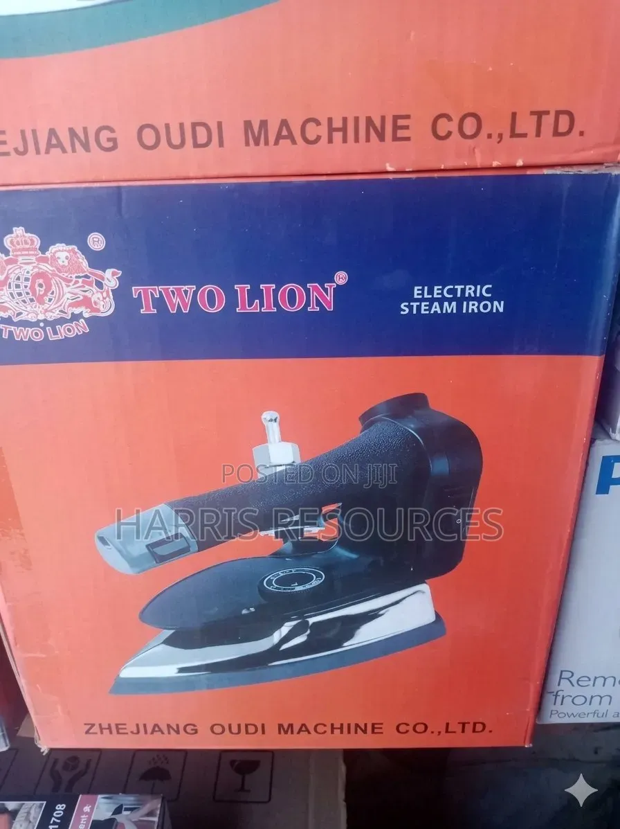 Two Lion Industrial Steam Pressing Iron With Water Tank