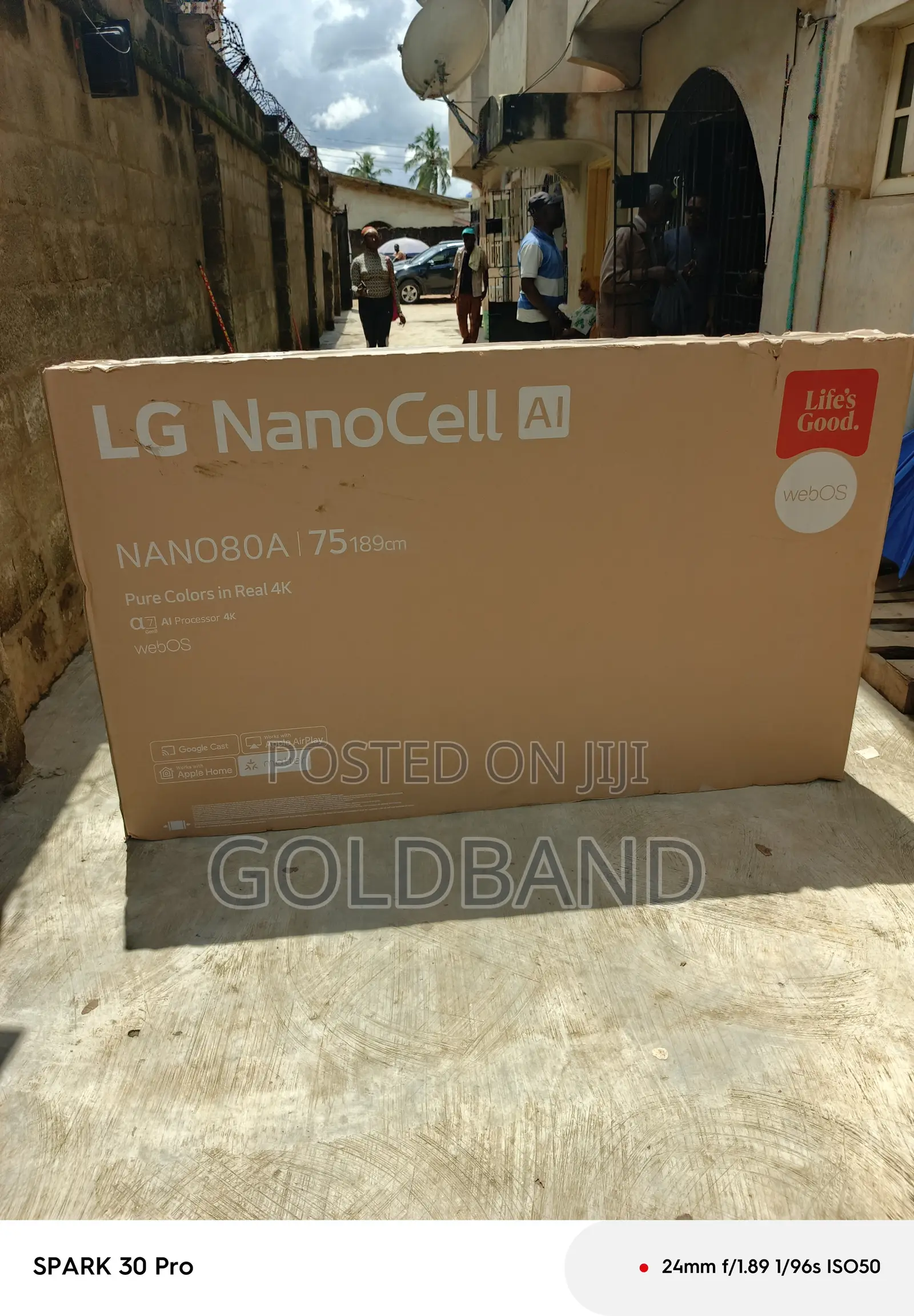 LG 75′′ NANO80A NanoCell Television – Built for Better Viewing