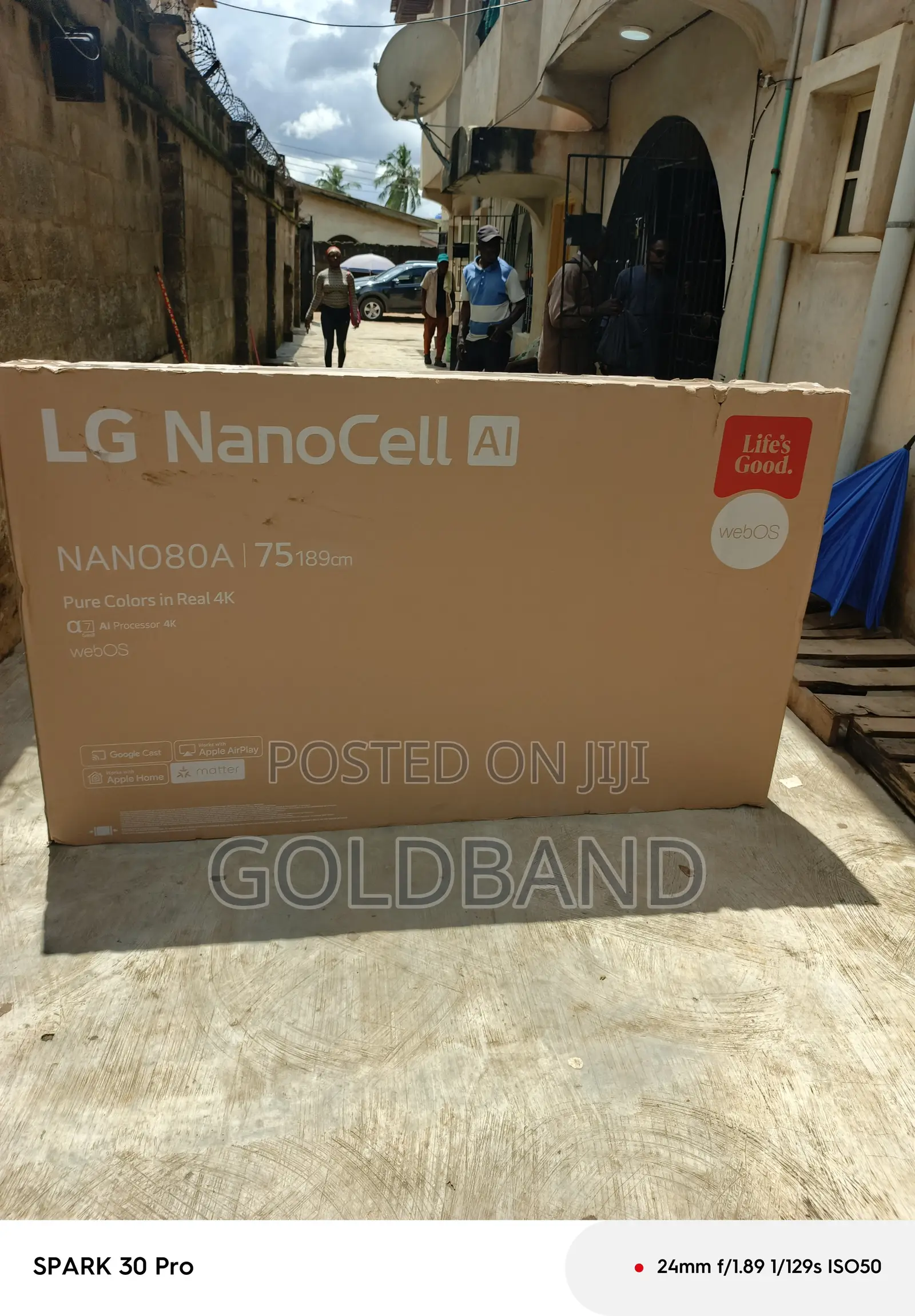 LG 75′′ NANO80A NanoCell Television – Built for Better Viewing