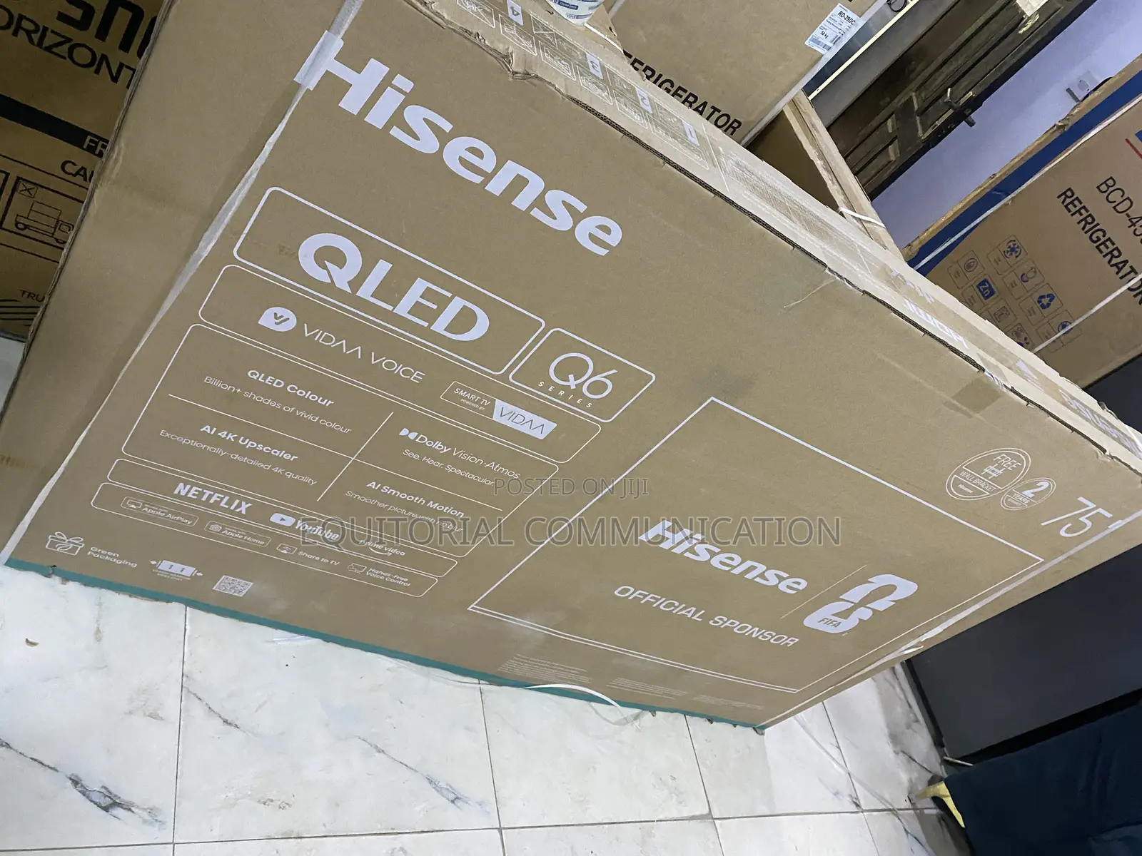 Hisense Q6 Series Smart TV 75 Inch Display