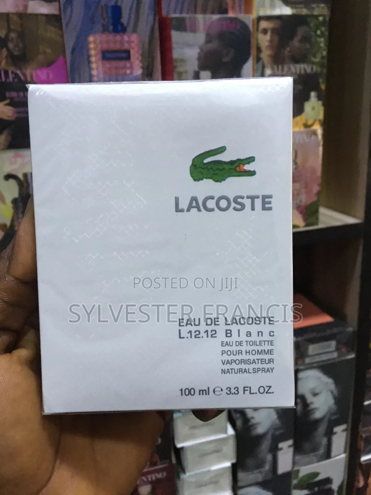 Lacoste Black White Perfume