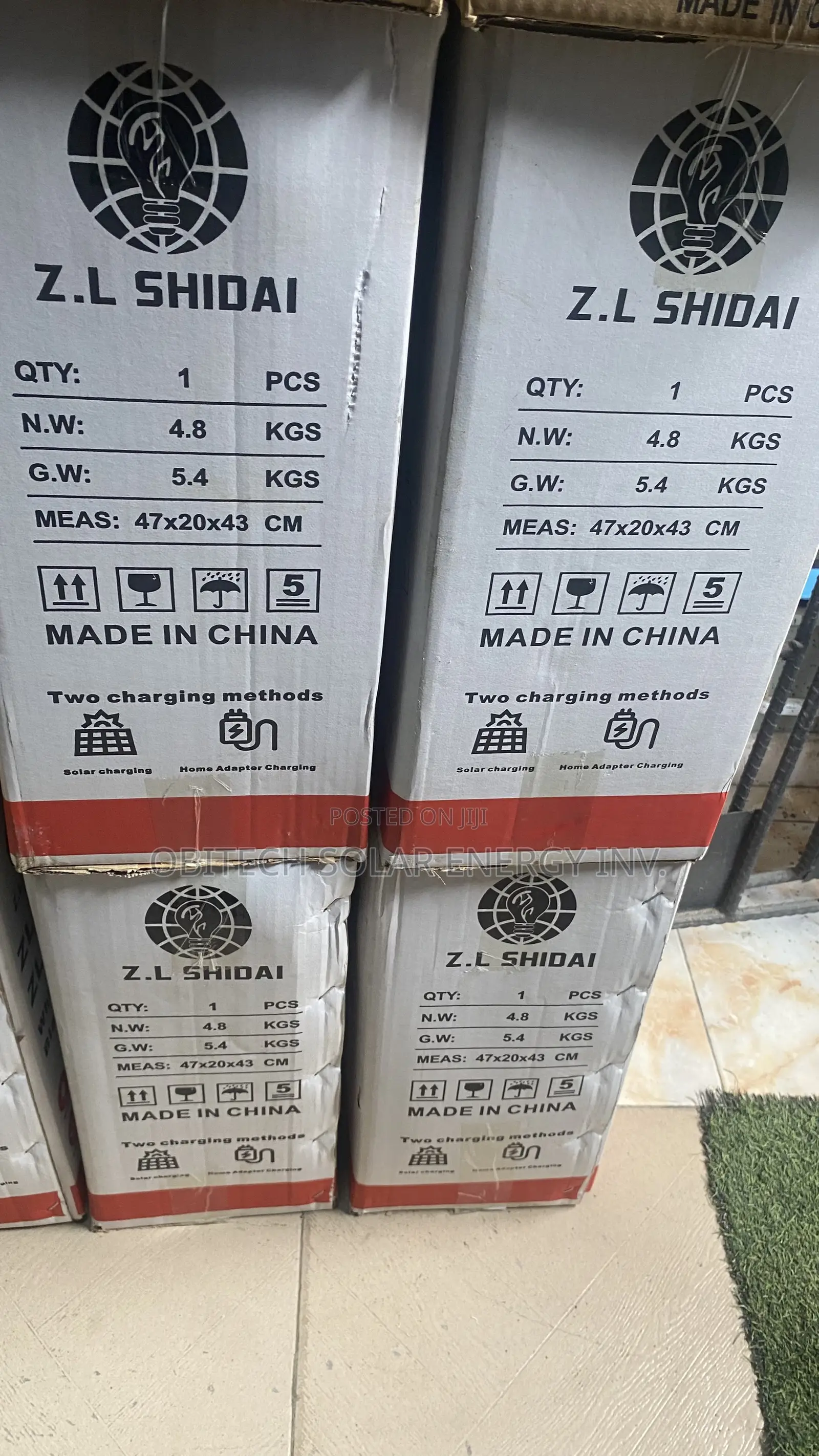 Z.L Shidai Solar Fan