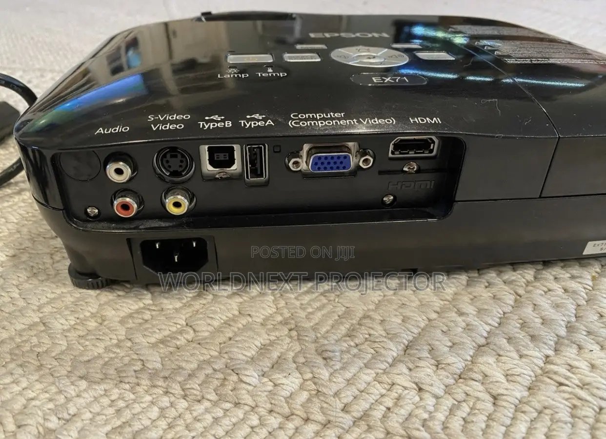 Epson EX71 Portable XGA Projector Bright, Reliable, Presentation Ready