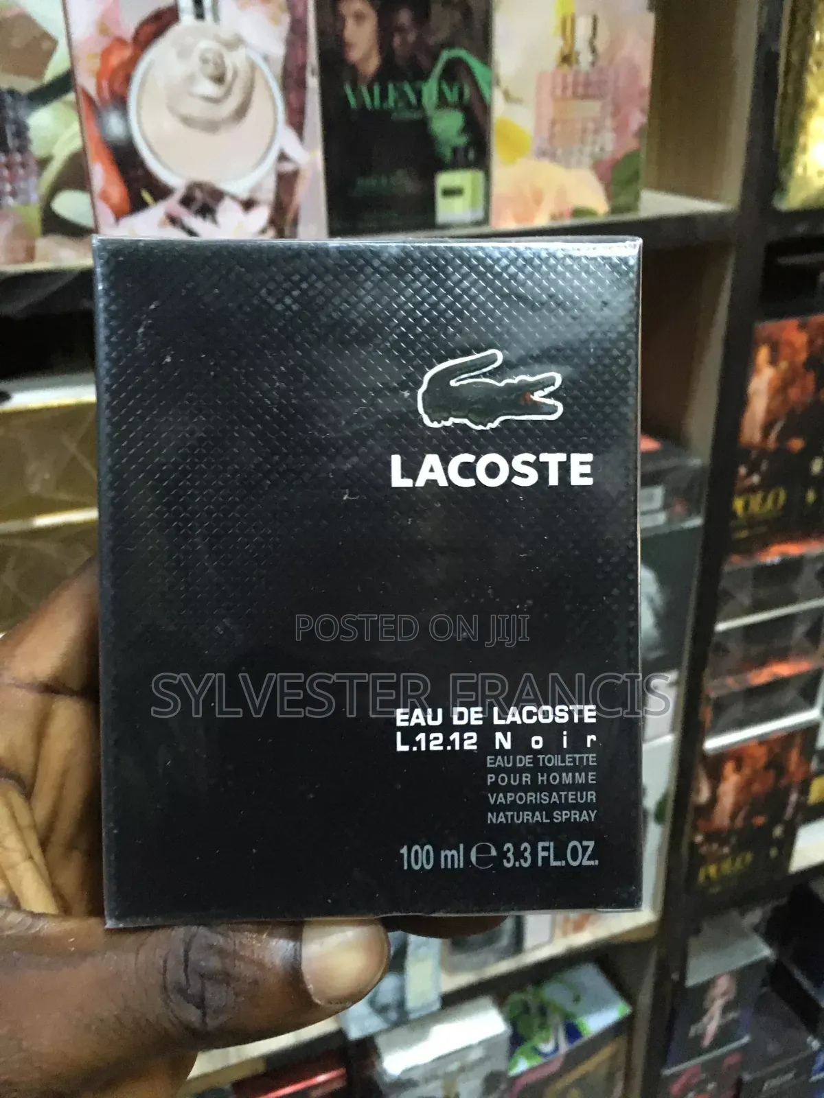 Lacoste Black White Perfume