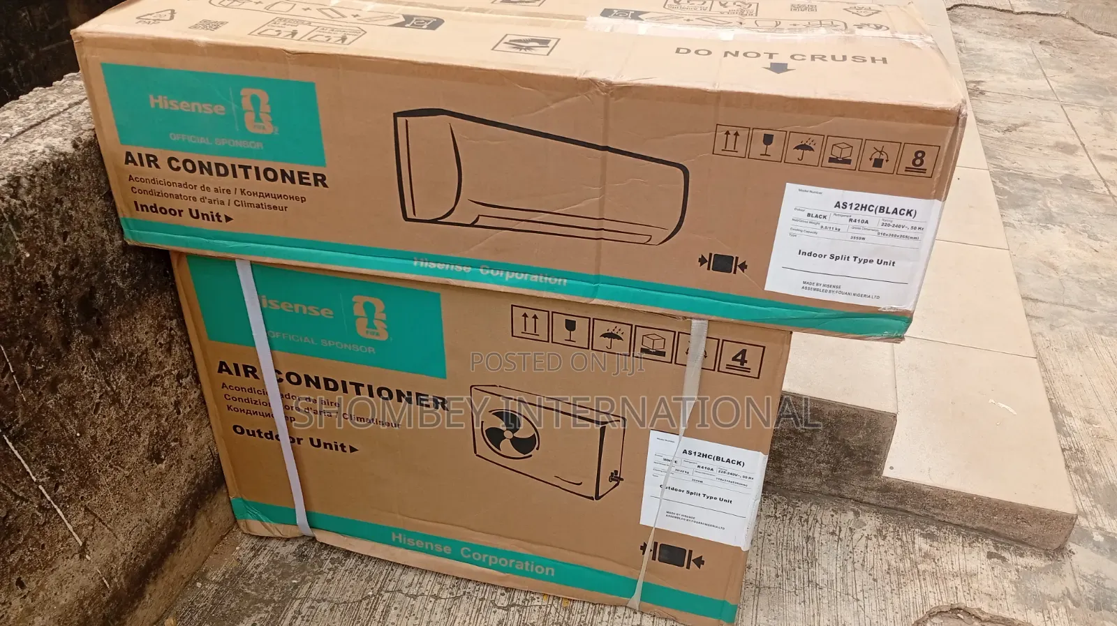 Hisense 1.5hp Split DC Inverter AC (Black LED Display)