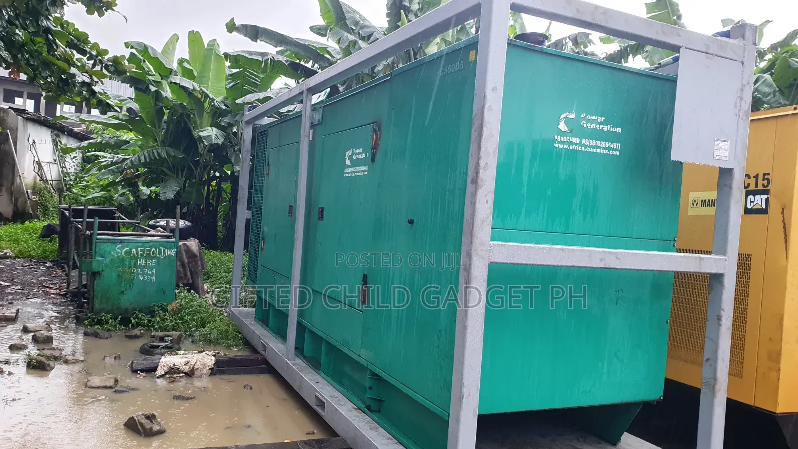 Buy or Hire Diesel or Gas Generators of Various Capacities Rental Rent