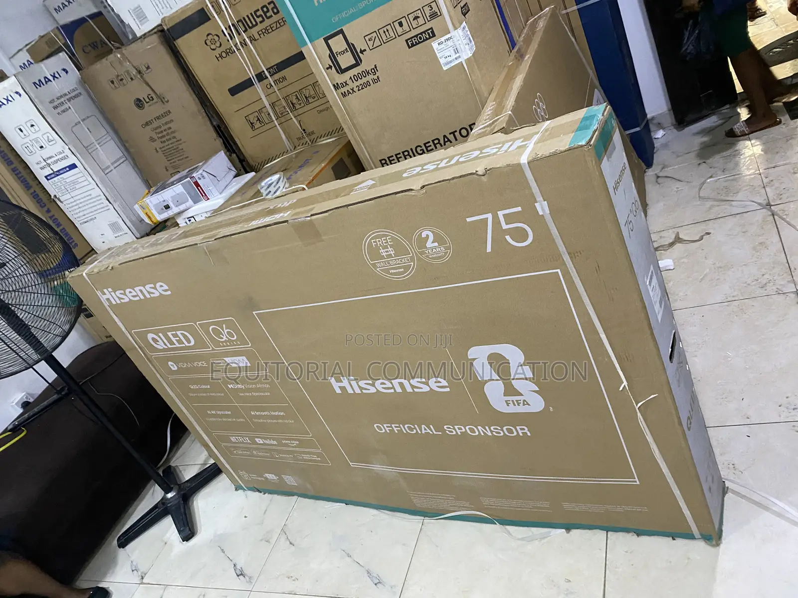 Hisense 75 Inch Smart TV Q6 Series Quantum Dot Technology