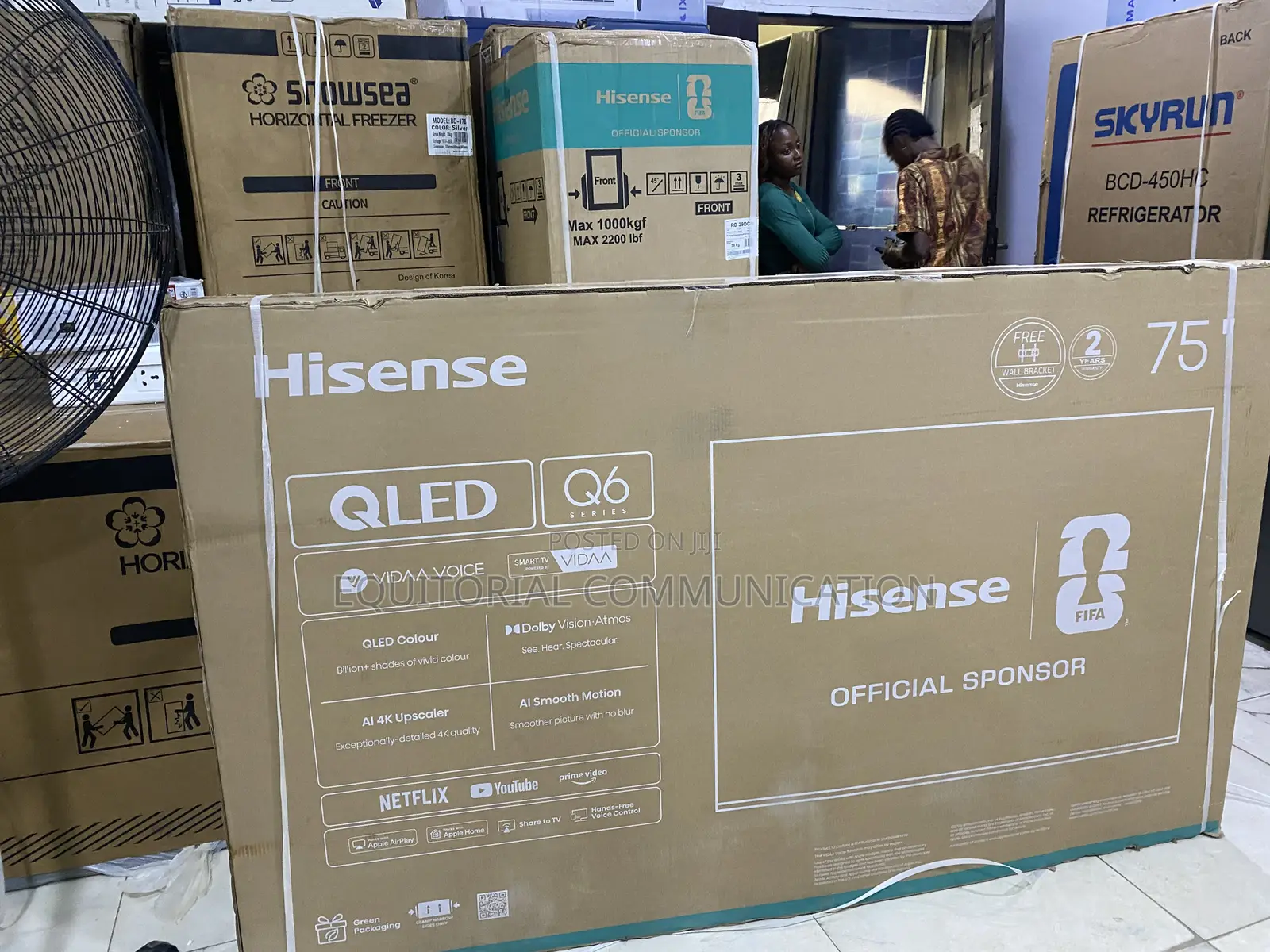 Hisense 75Q60QAVT 75 Inch High Quality QLED TV