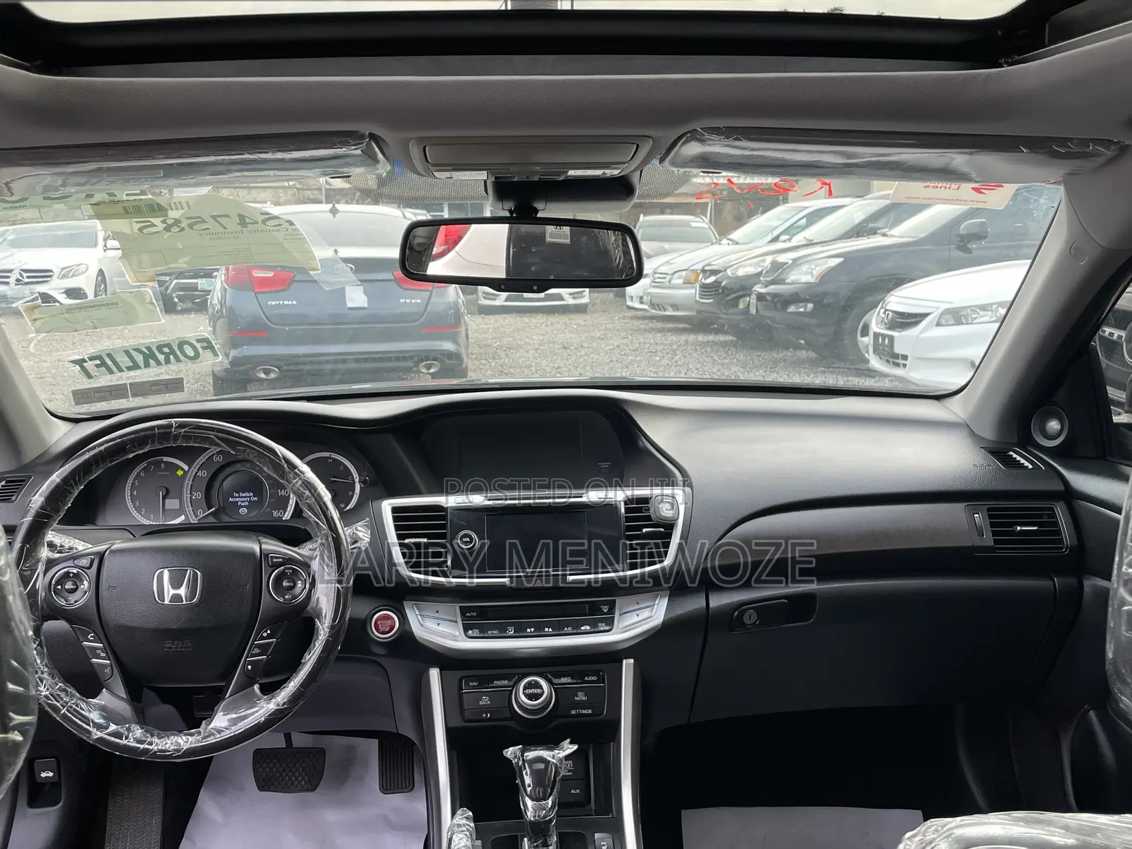 Honda Accord EX-L V-6 2dr Coupe (3.5L 6cyl 6A) 2014 Black