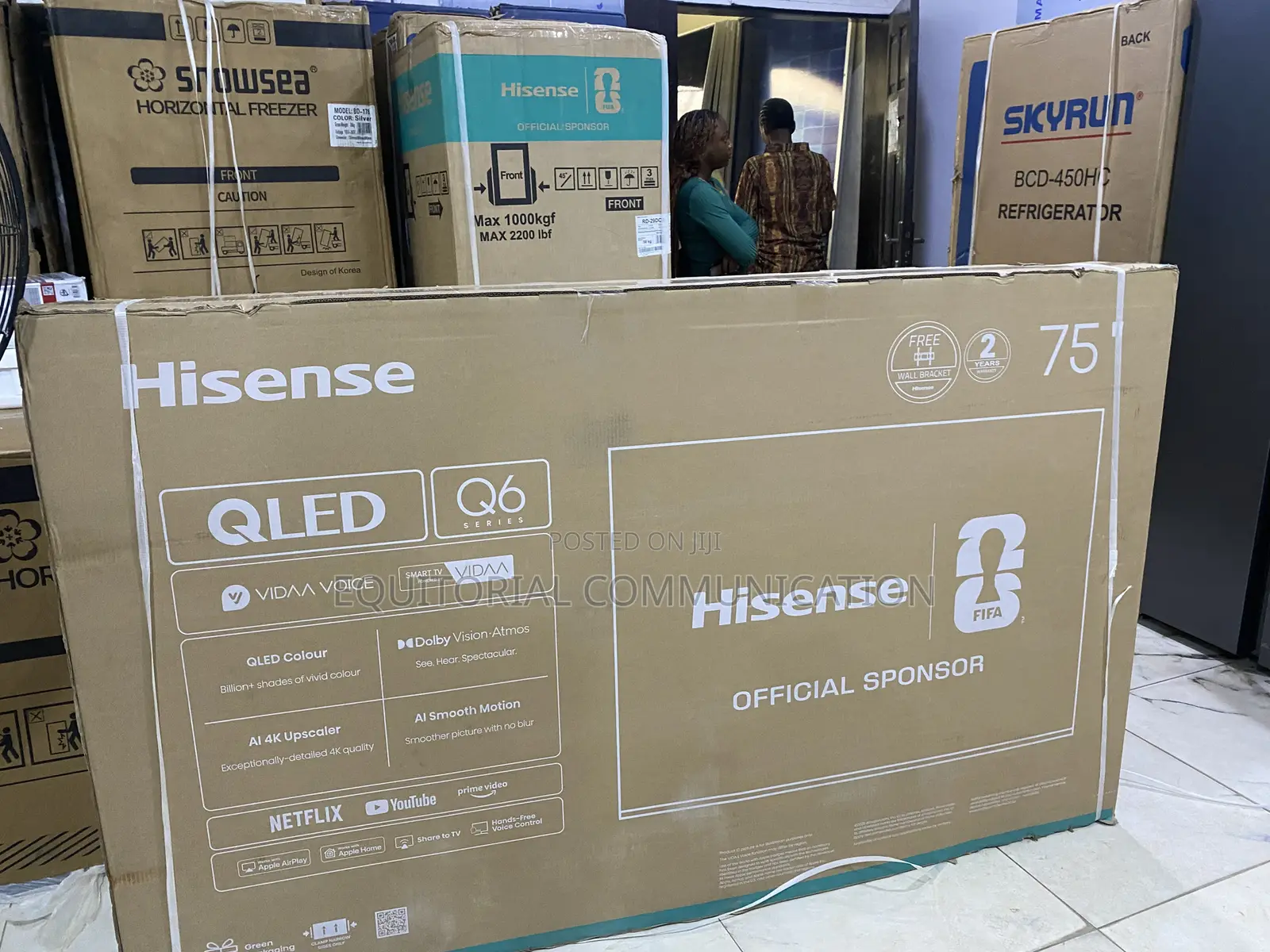 Hisense 75 Inch Smart Television for Family Use