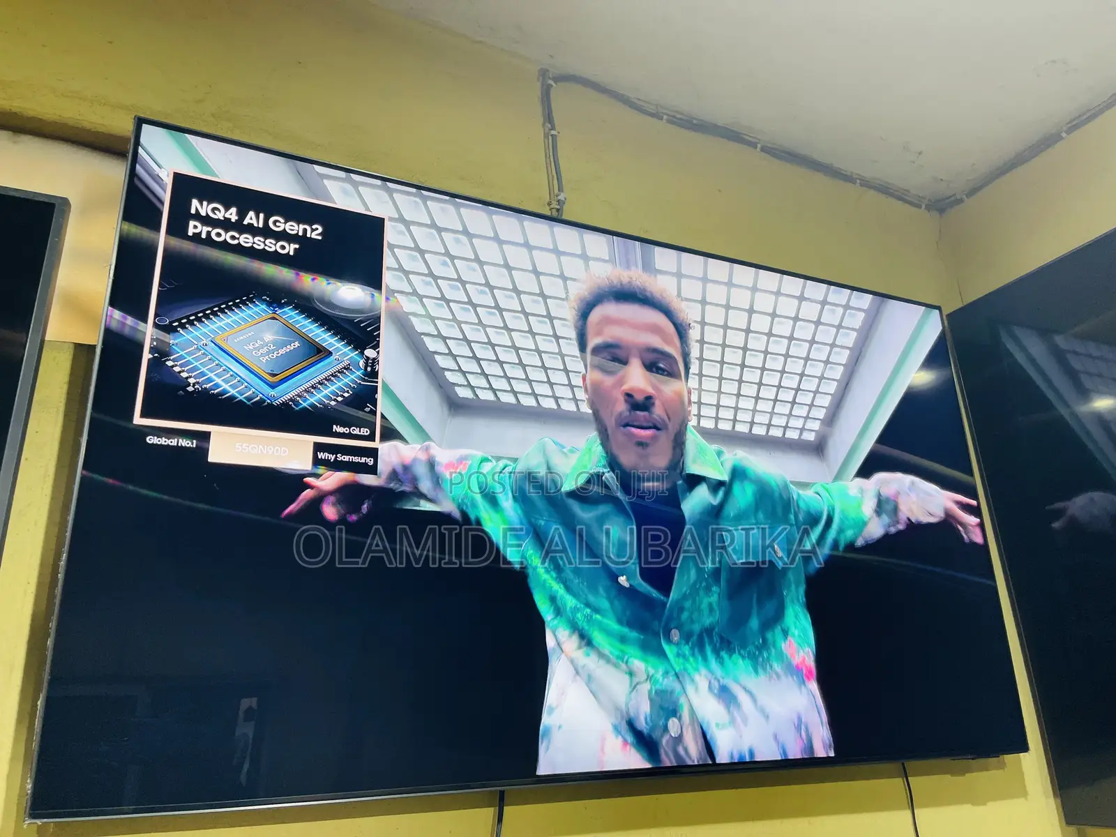 Samsung NEO Qled 55” QN90D Neo Quantum Matrix Technology, HDR+,144Hz