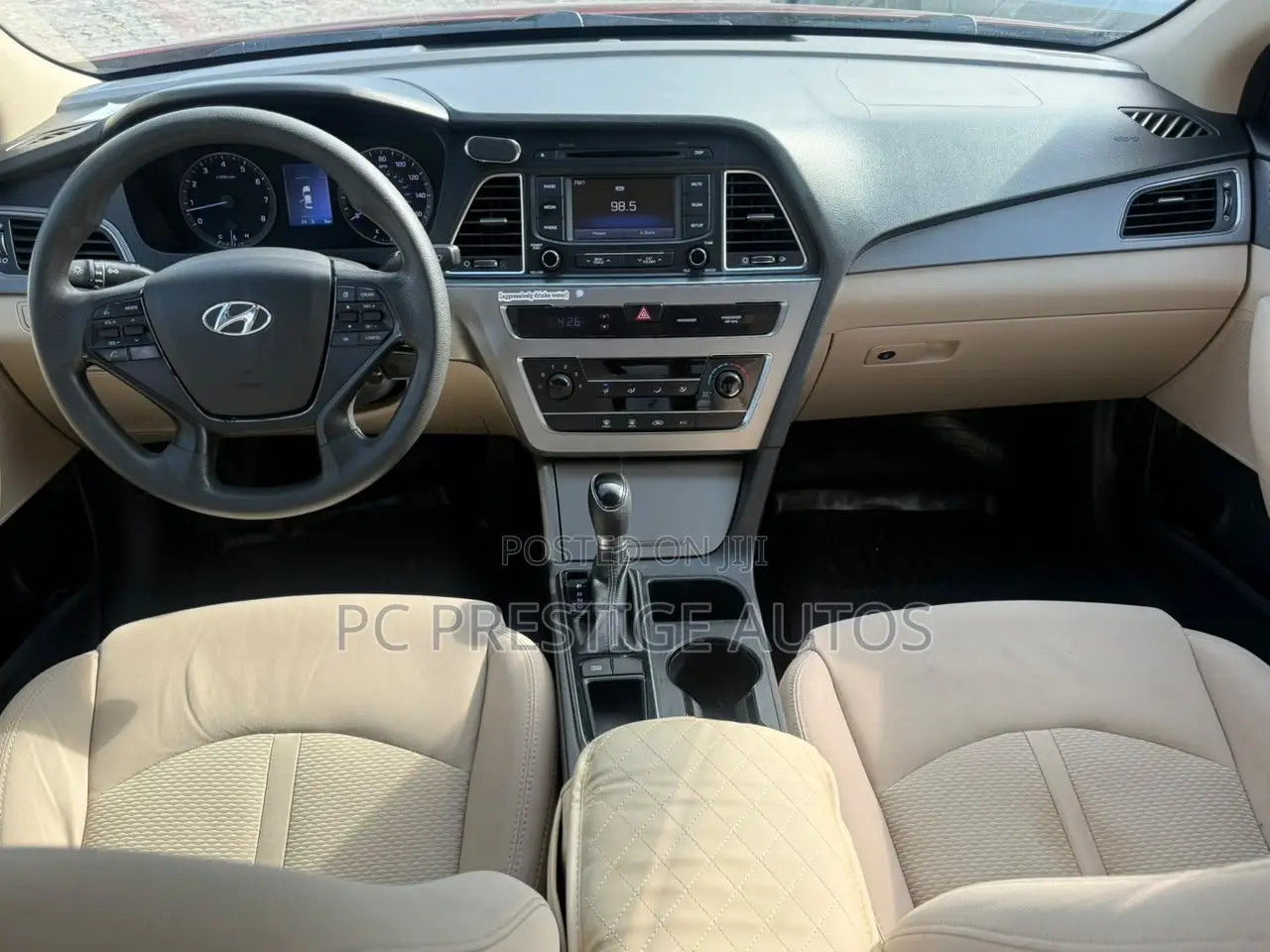 Hyundai Sonata SE 4dr Sedan (2.4L 4cyl 6A) 2015 Red