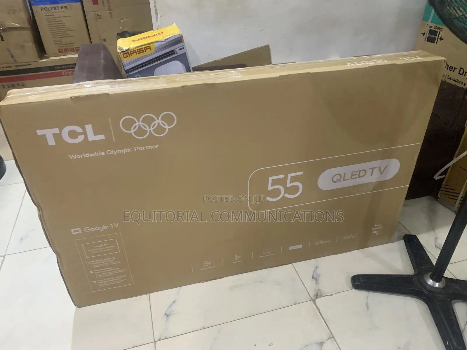 TCL 55-Inch QLED Smart TV – Vibrant Colours and Sharp Details