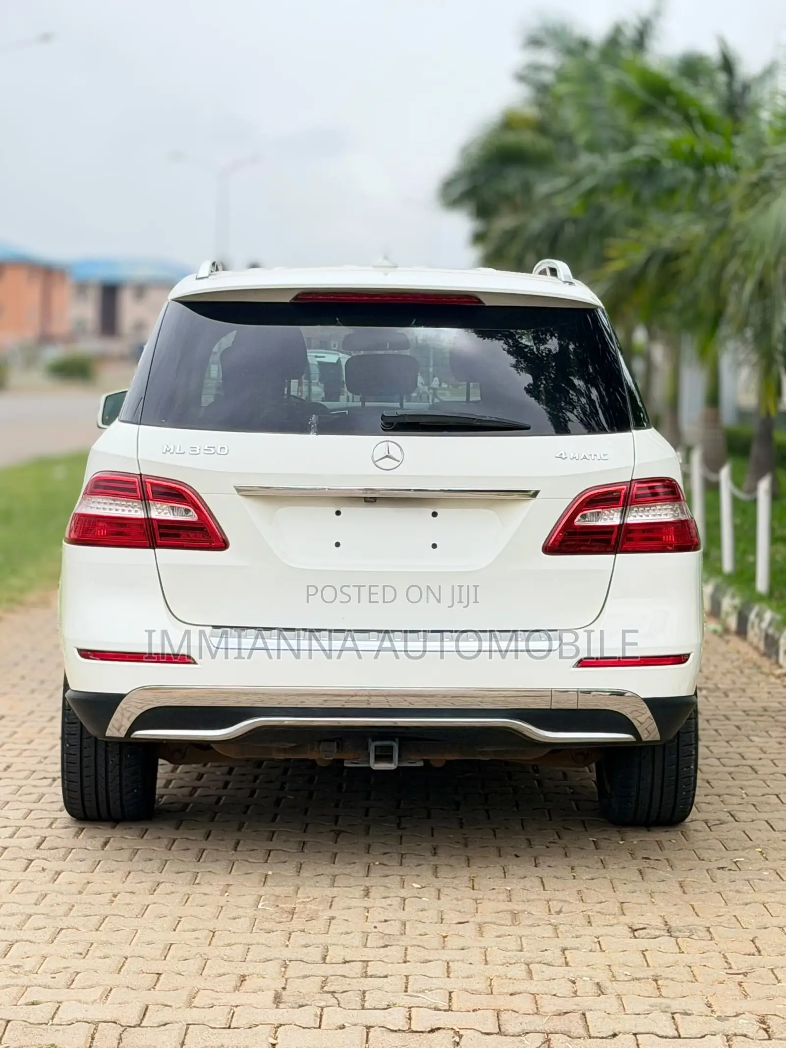 Mercedes-Benz M Class ML 350 4Matic 2013 White