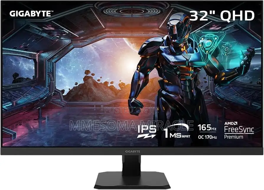 GIGABYTE GS32Q 32" 165Hz 1440P Gaming Monitor