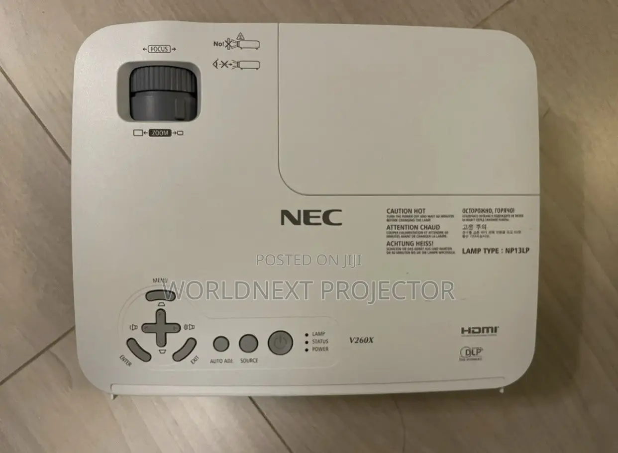 NEC V260X – Bright XGA Projector for Office, Classroom Home Use