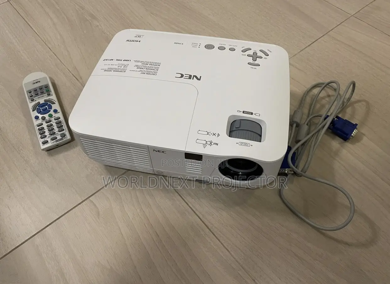 NEC V260X – Bright XGA Projector for Office, Classroom Home Use