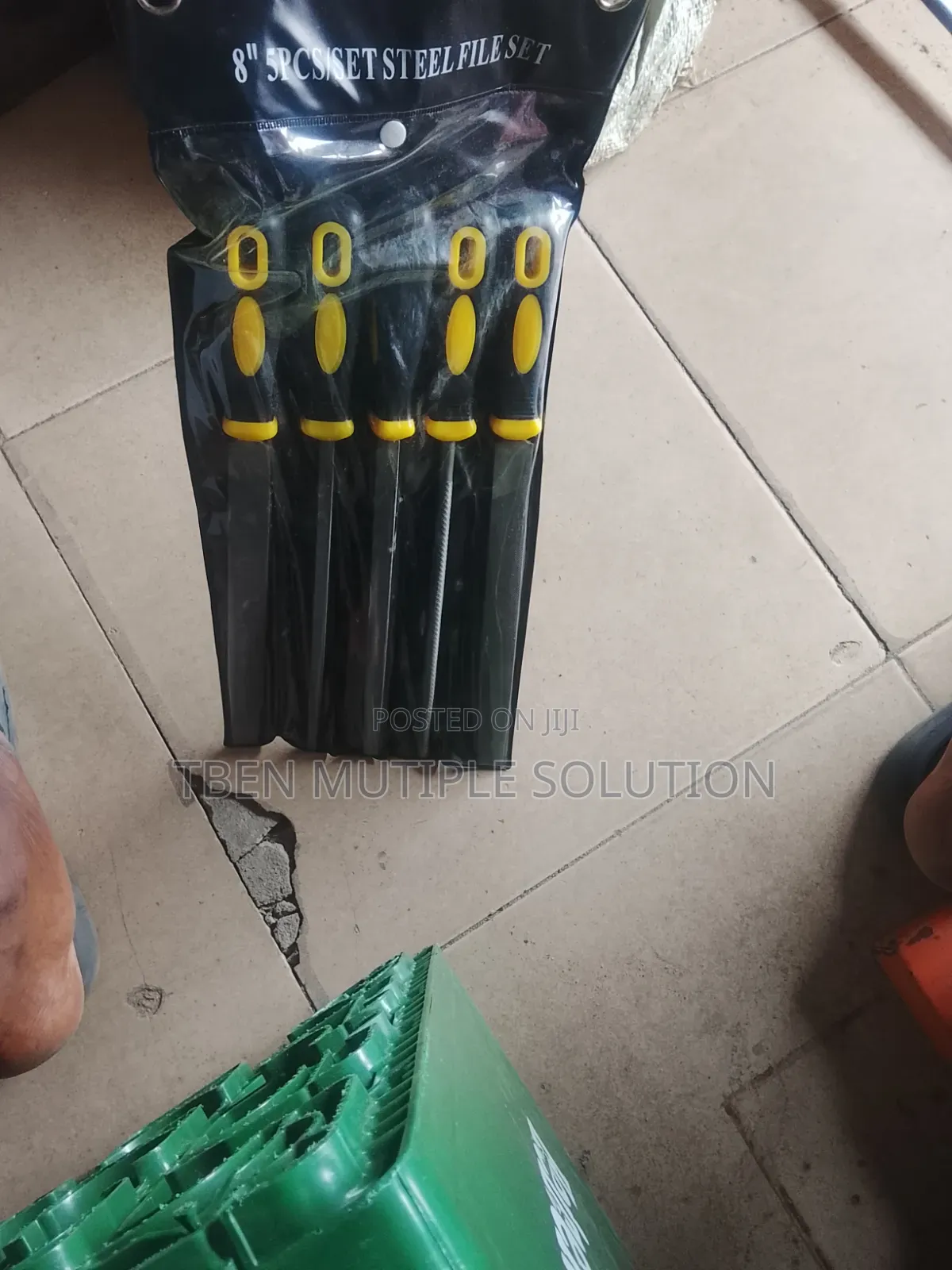 8-Inch (200mm) 5-Piece Steel File Set