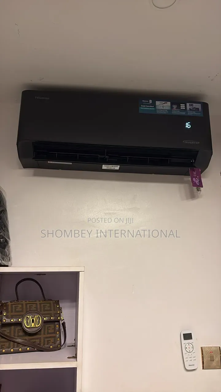 Hisense 1.5hp Split DC Inverter AC (Black LED Display)