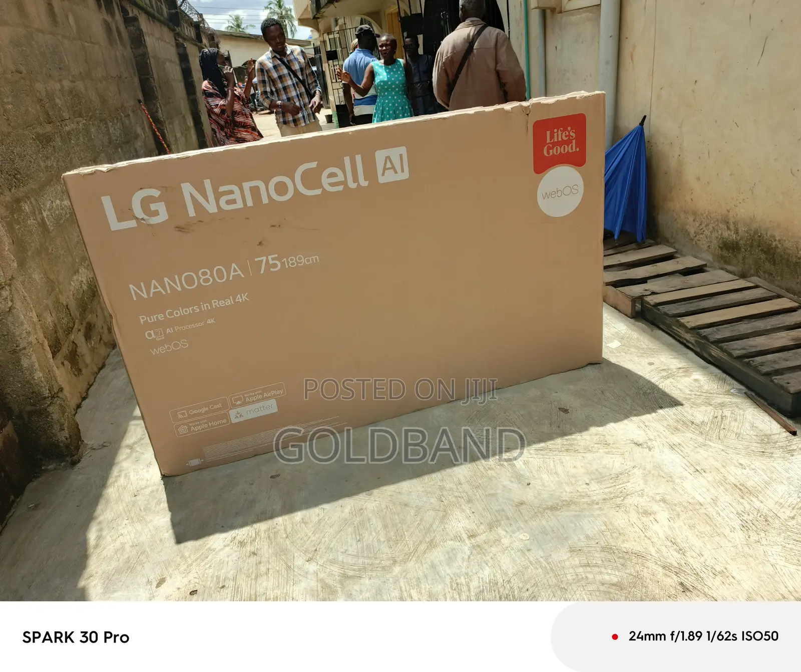 LG NANO80A 75-Inch UHD Smart TV – Where Size Meets Smart