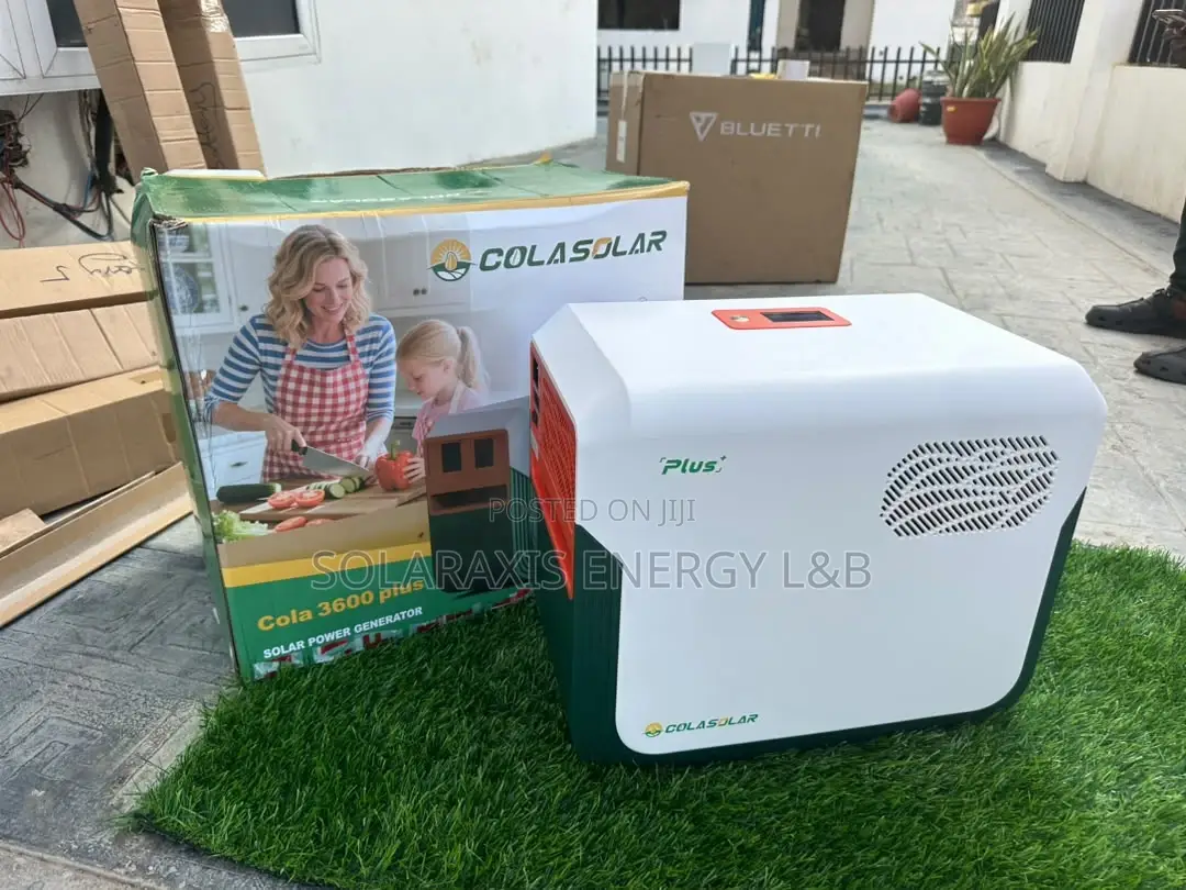 COLASOLAR 3600 Plus 2200W Portable Power Station – Powerful Backup