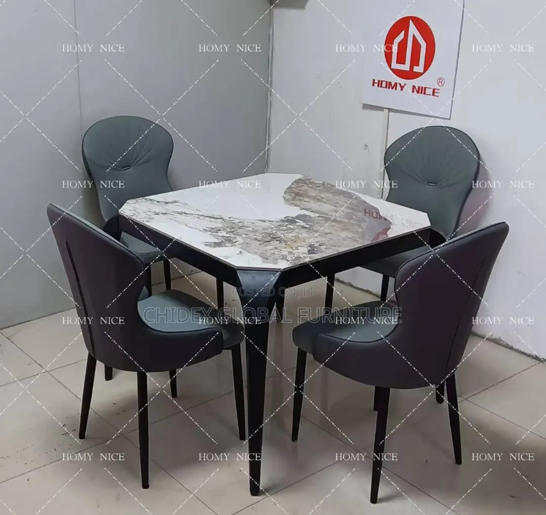 Ceramic Top By4 Seater Dining Table